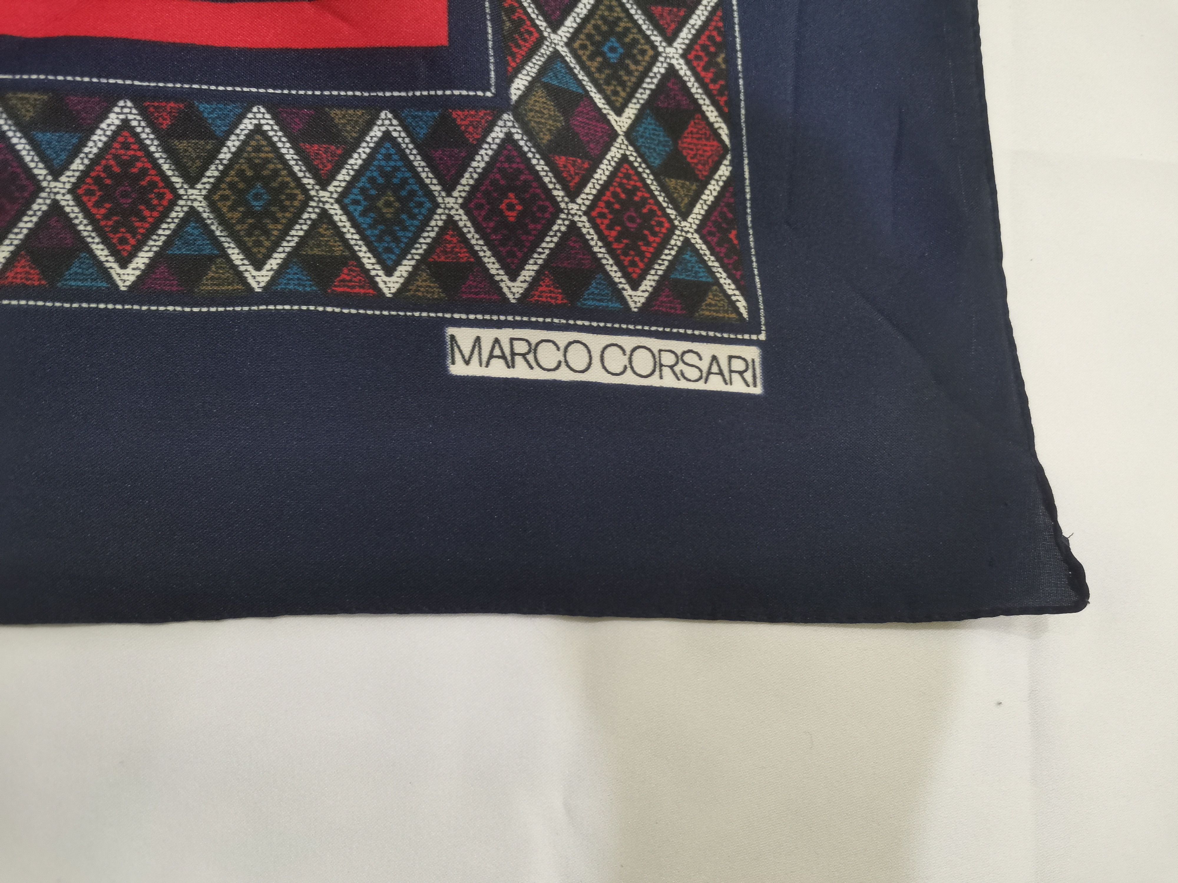 Vintage Rare vintage Marco Corsari scarves paisley design Size ONE SIZE - 5 Thumbnail