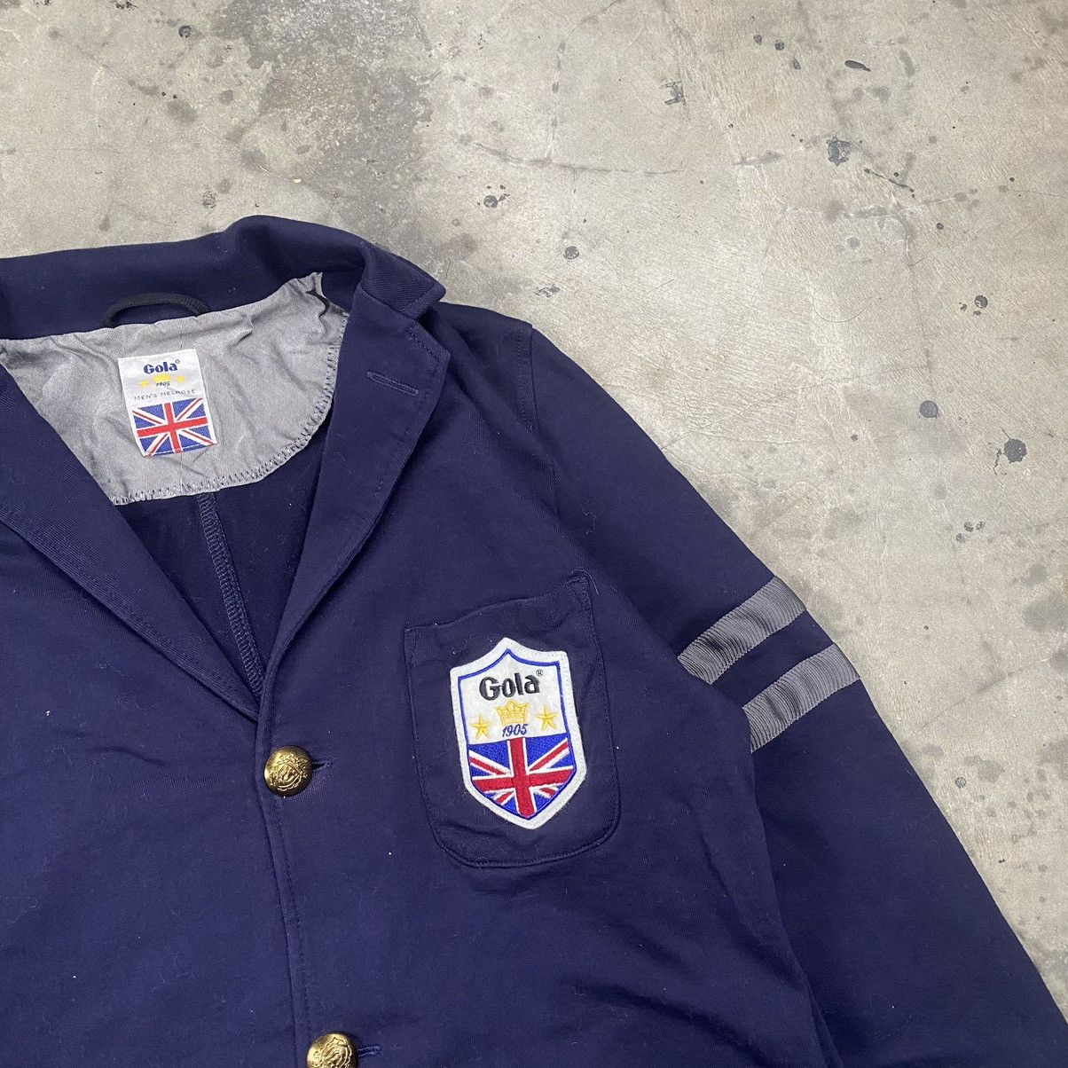 Designer × Gola Gola Button Blazer Sweatshirt Size S / US 4 / IT 40 - 2 Thumbnail
