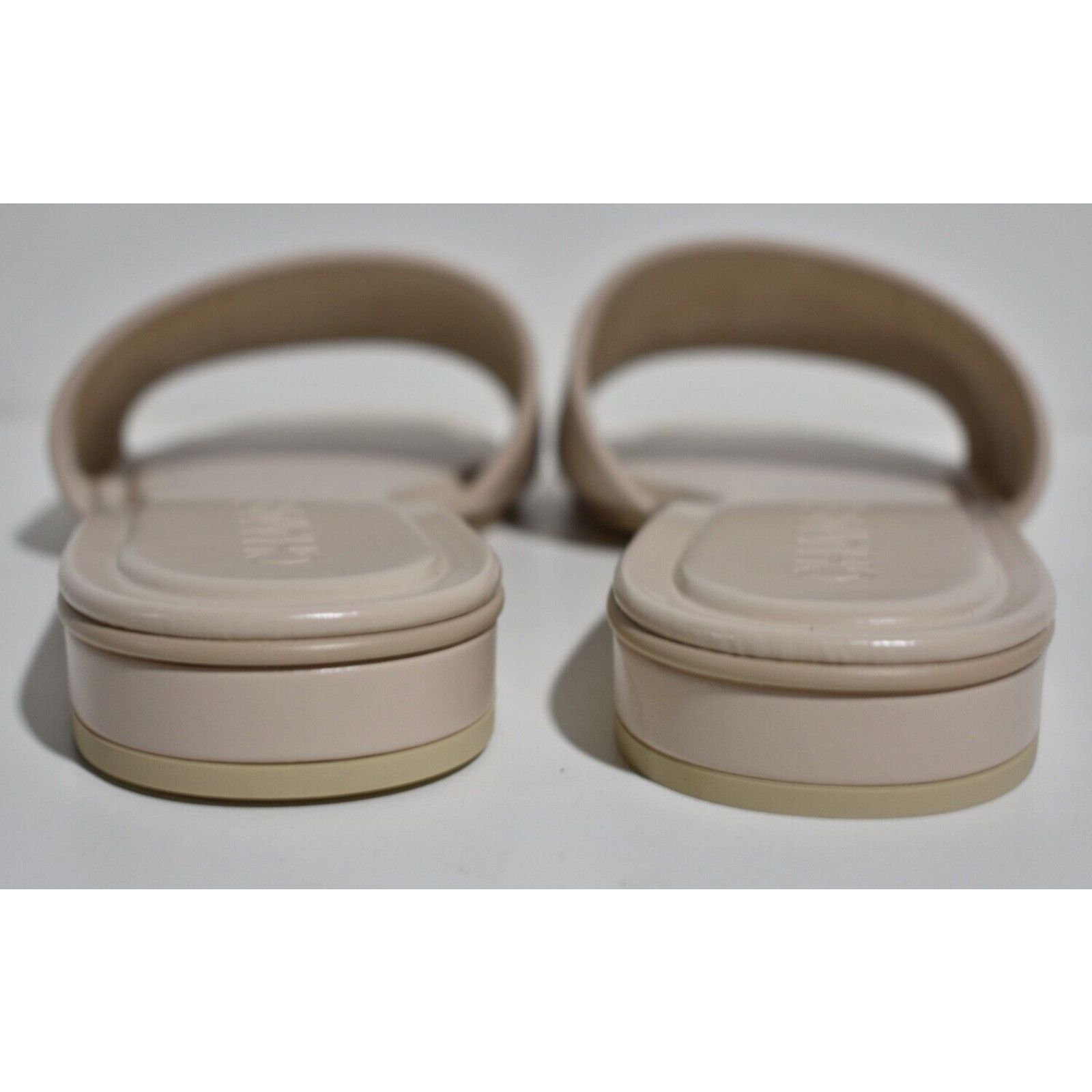 Chanel Chanel 23P Ivory White Leather CC Logo Letter Mules Slide Size US 9 / IT 39 - 4 Thumbnail