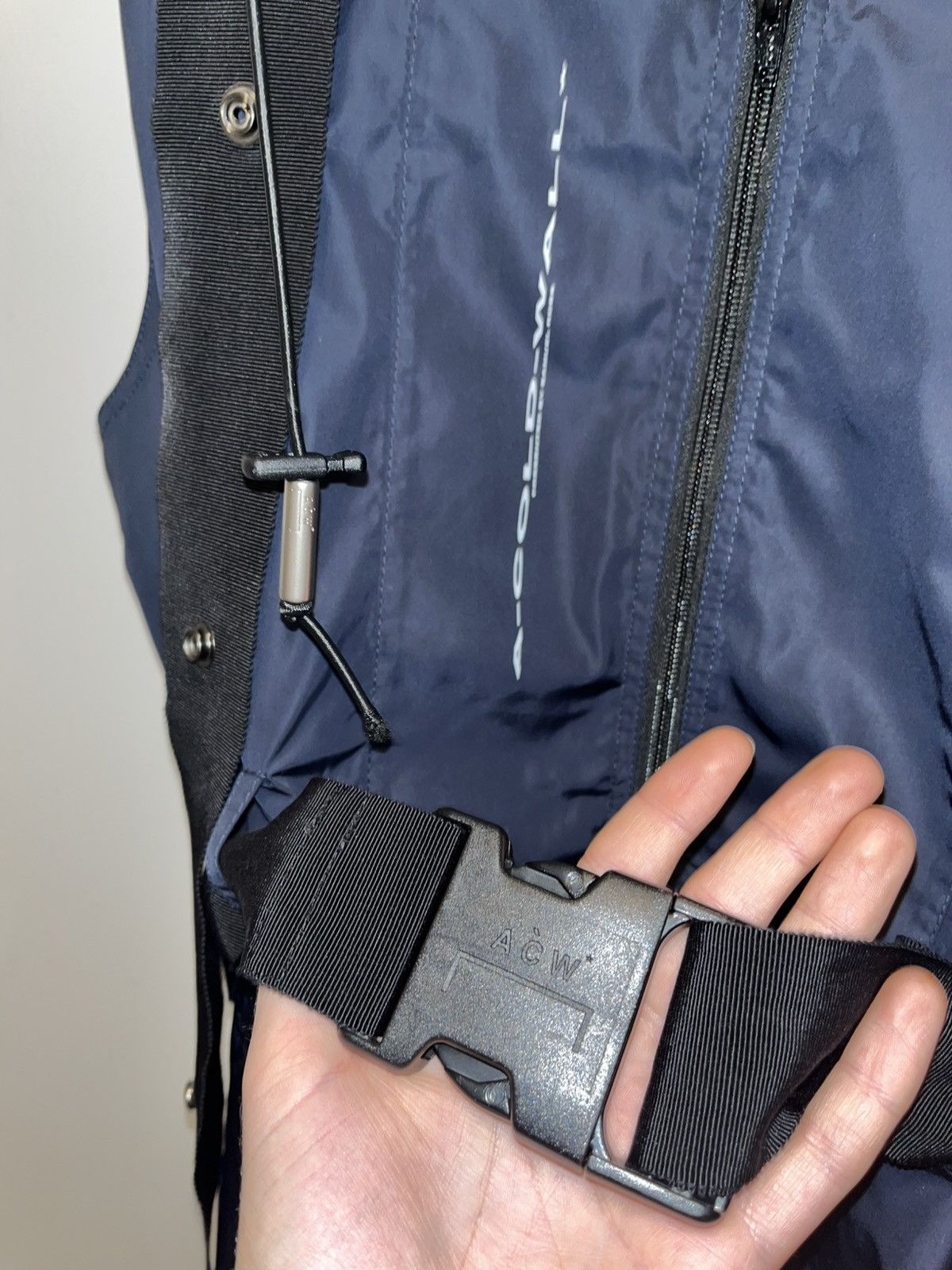 A-COLD-WALL* A Cold Wall Modular Gilet with Pouches Navy Medium Size US M / EU 48-50 / 2 - 7 Thumbnail