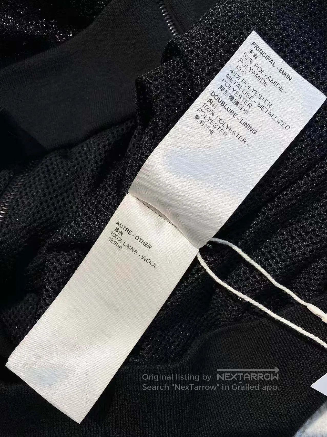 Louis Vuitton Louis Vuitton 23SS black glossy zip hoodie jacket| Size M / US 6-8 / IT 42-44 - 6 Thumbnail