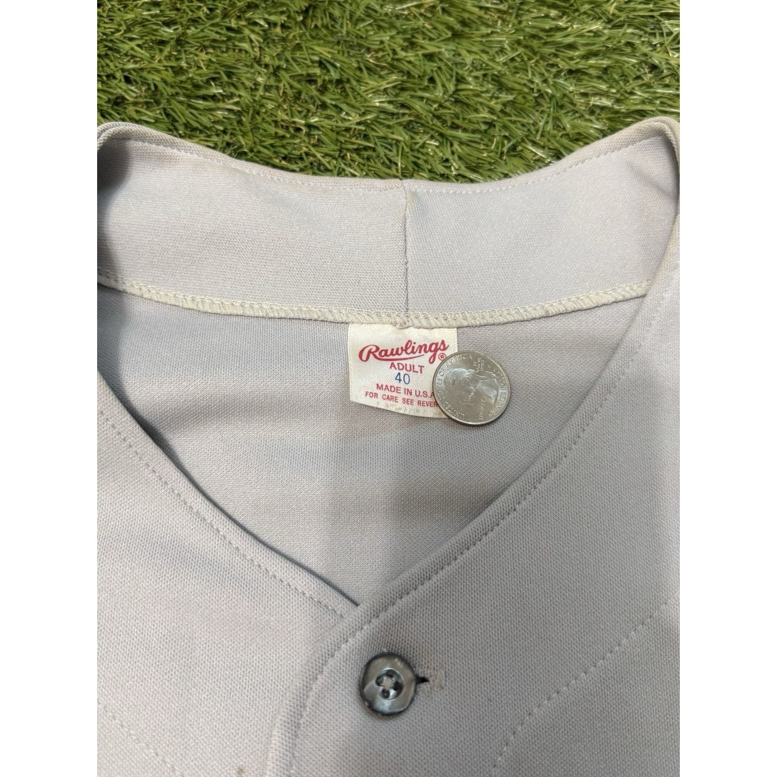 MLB VTG 90s Rawlings Kane County Cougars MiLB Jersey 40 Size US M / EU 48-50 / 2 - 8 Thumbnail