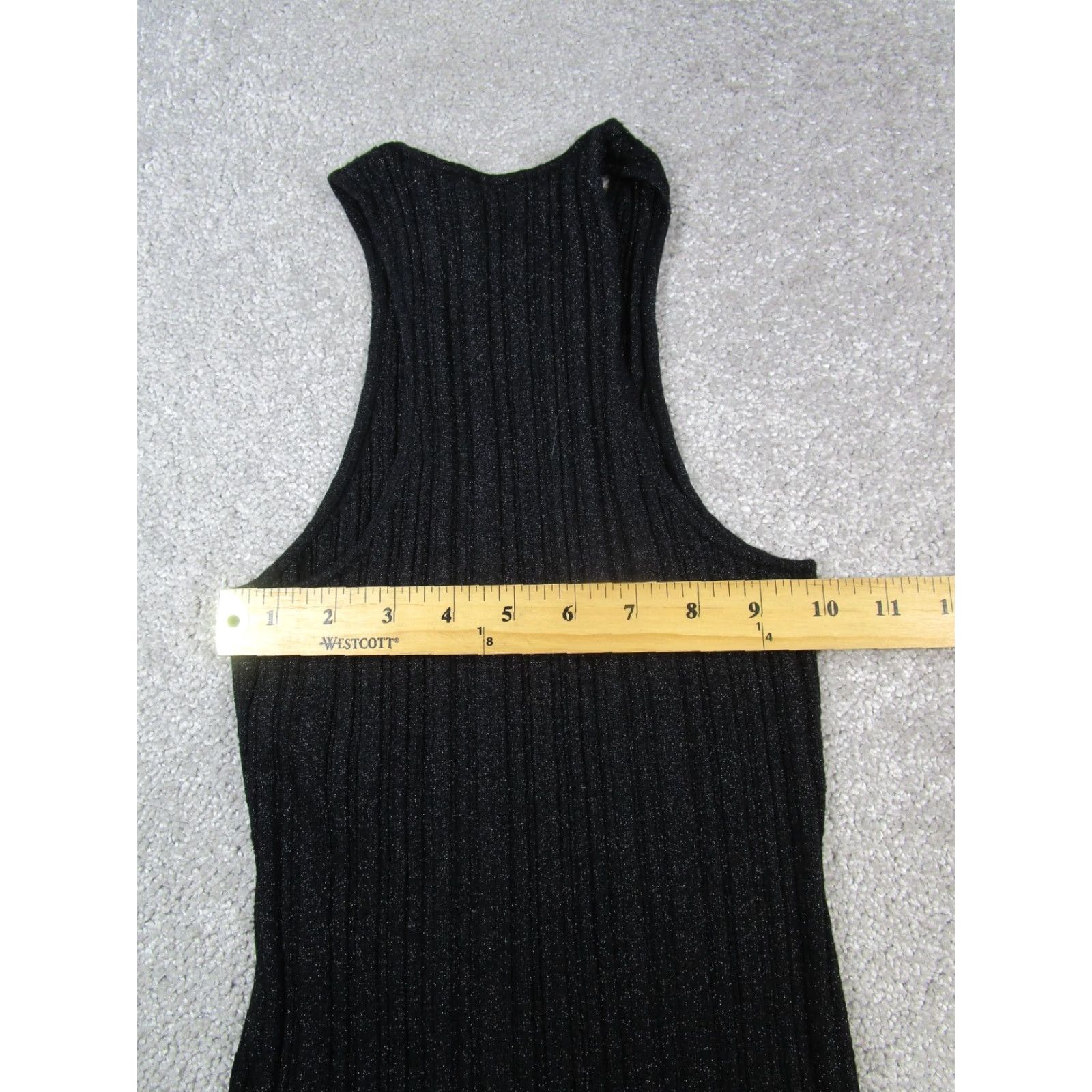 Madewell VINTAGE Madewell Tank Top Womens XS Black Ribbed Pullover Size XS / US 0-2 / IT 36-38 - 5 Thumbnail