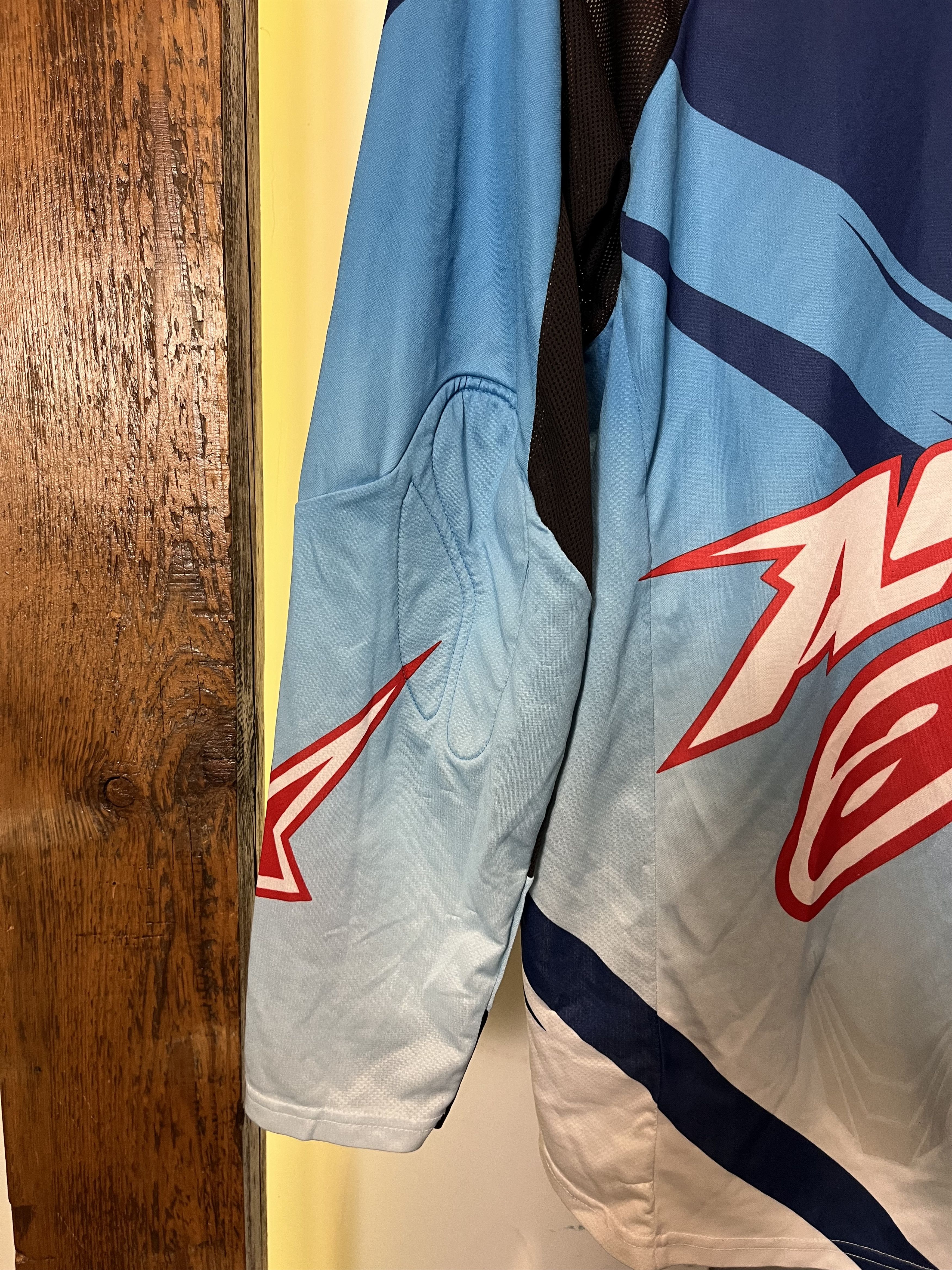 Fox Racing × Vintage 90's Alpinestars Racing Jersey Shirt Motorsport Size US L / EU 52-54 / 3 - 10 Thumbnail