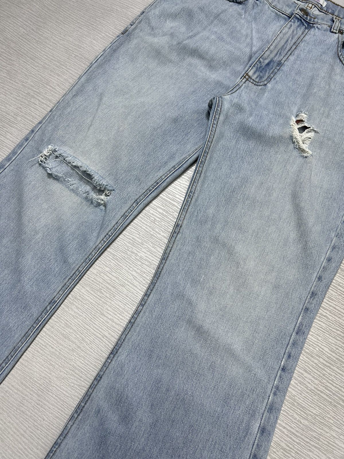 ERL ERL - Distressed Flared Denim Jeans Size US 34 / EU 50 - 5 Thumbnail