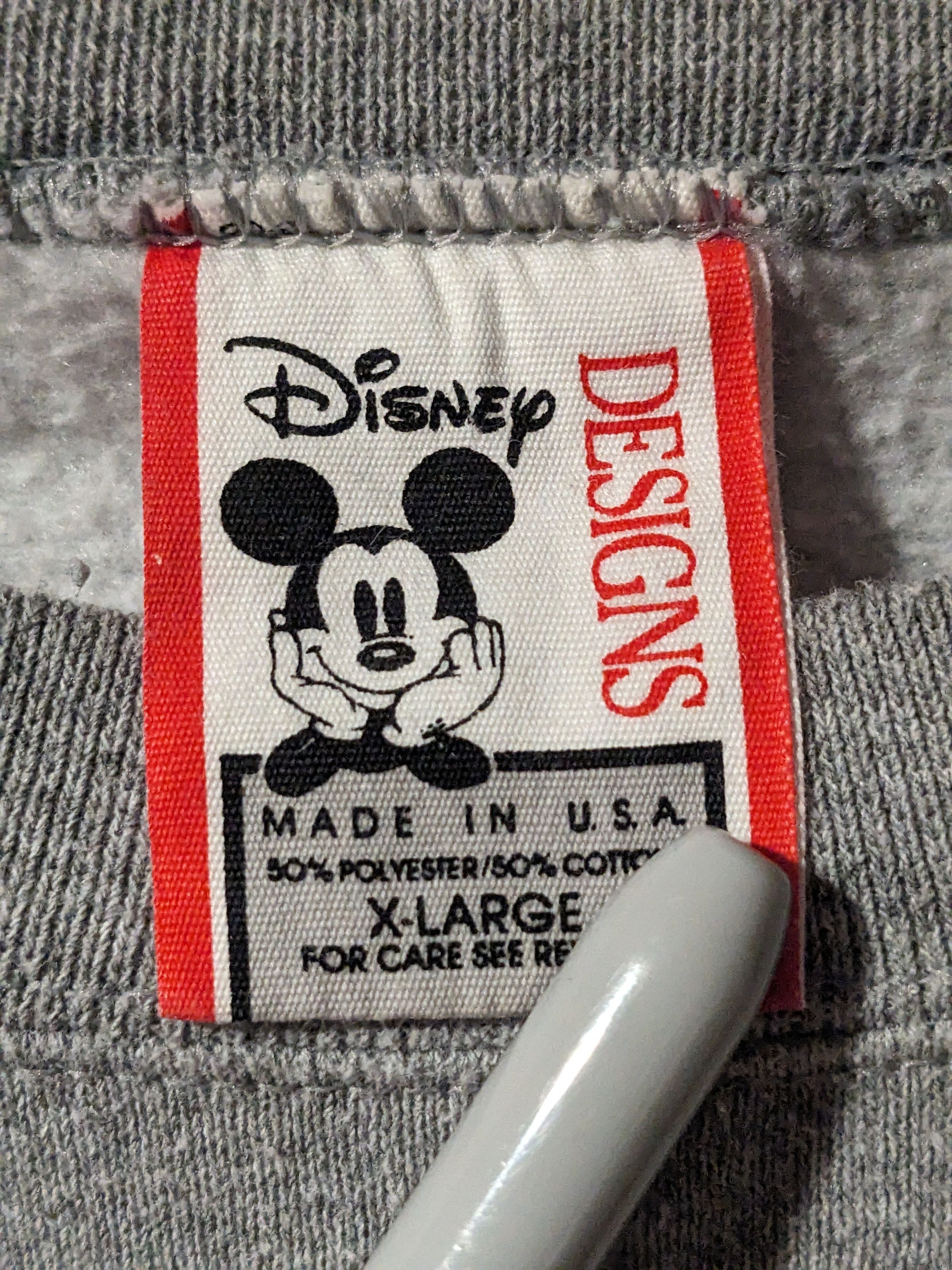 Disney × Vintage Vintage 90s Walt Disney World Magic Mickey Mouse Sweatshirt Size US XL / EU 56 / 4 - 3 Thumbnail