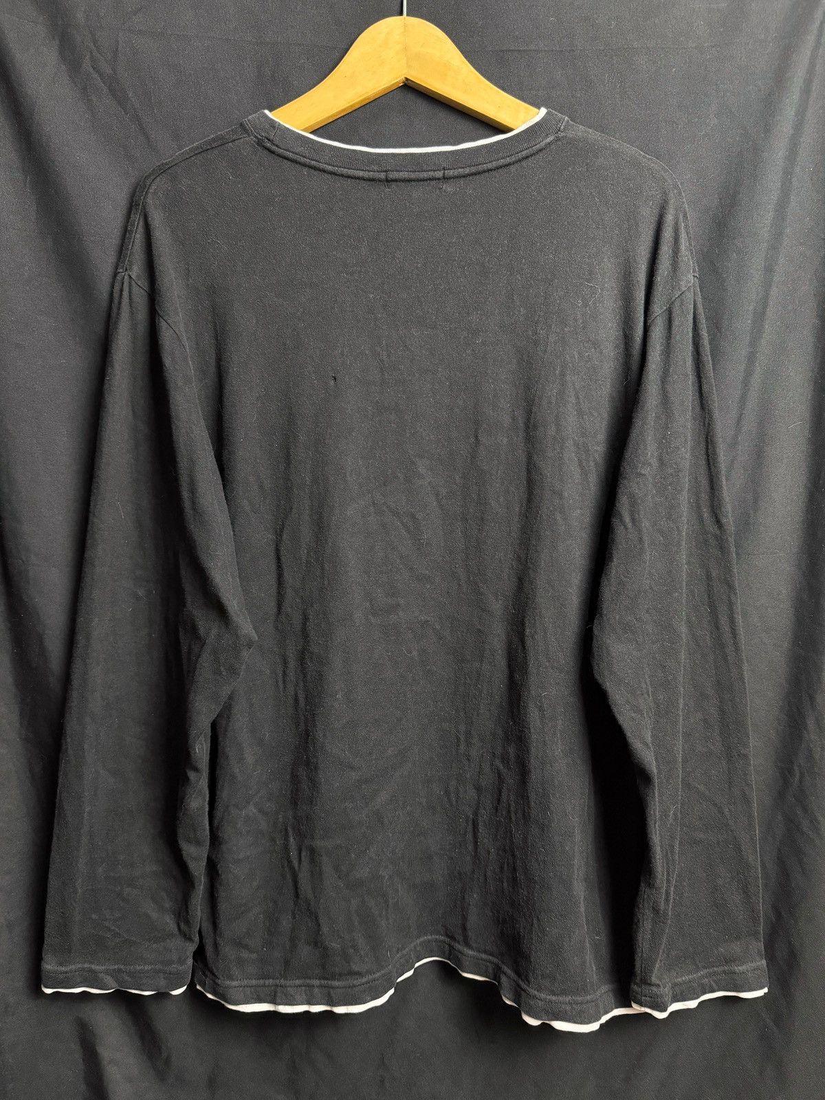 If Six Was Nine × Japanese Brand × Le Grande Bleu (L.G.B.) Japanese Poem Long Sleeve Size US L / EU 52-54 / 3 - 5 Thumbnail