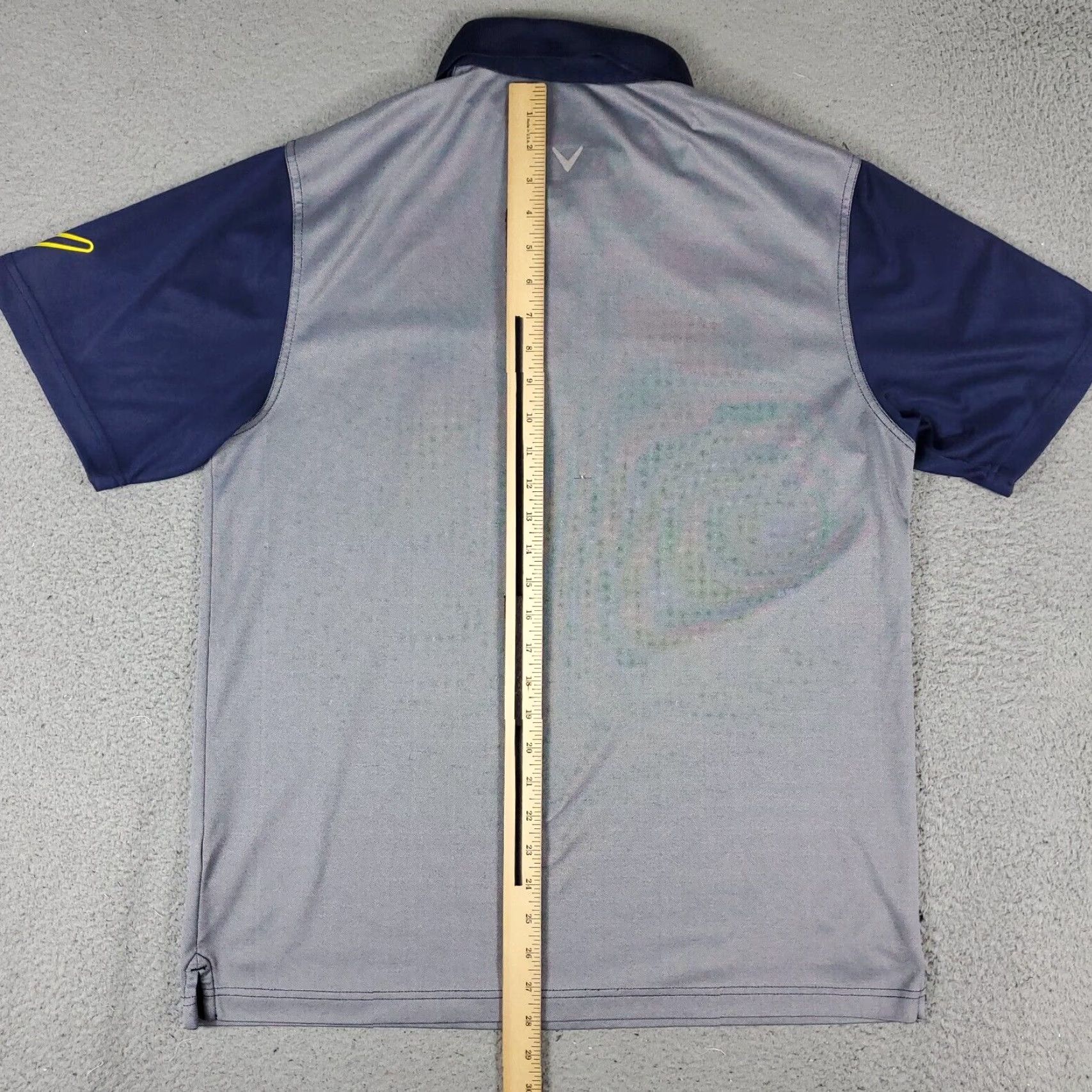 Callaway Callaway Polo Shirt Mens Large Blue Gray Opti Dri Fit Golf Short Sleeve Size US L / EU 52-54 / 3 - 6 Thumbnail
