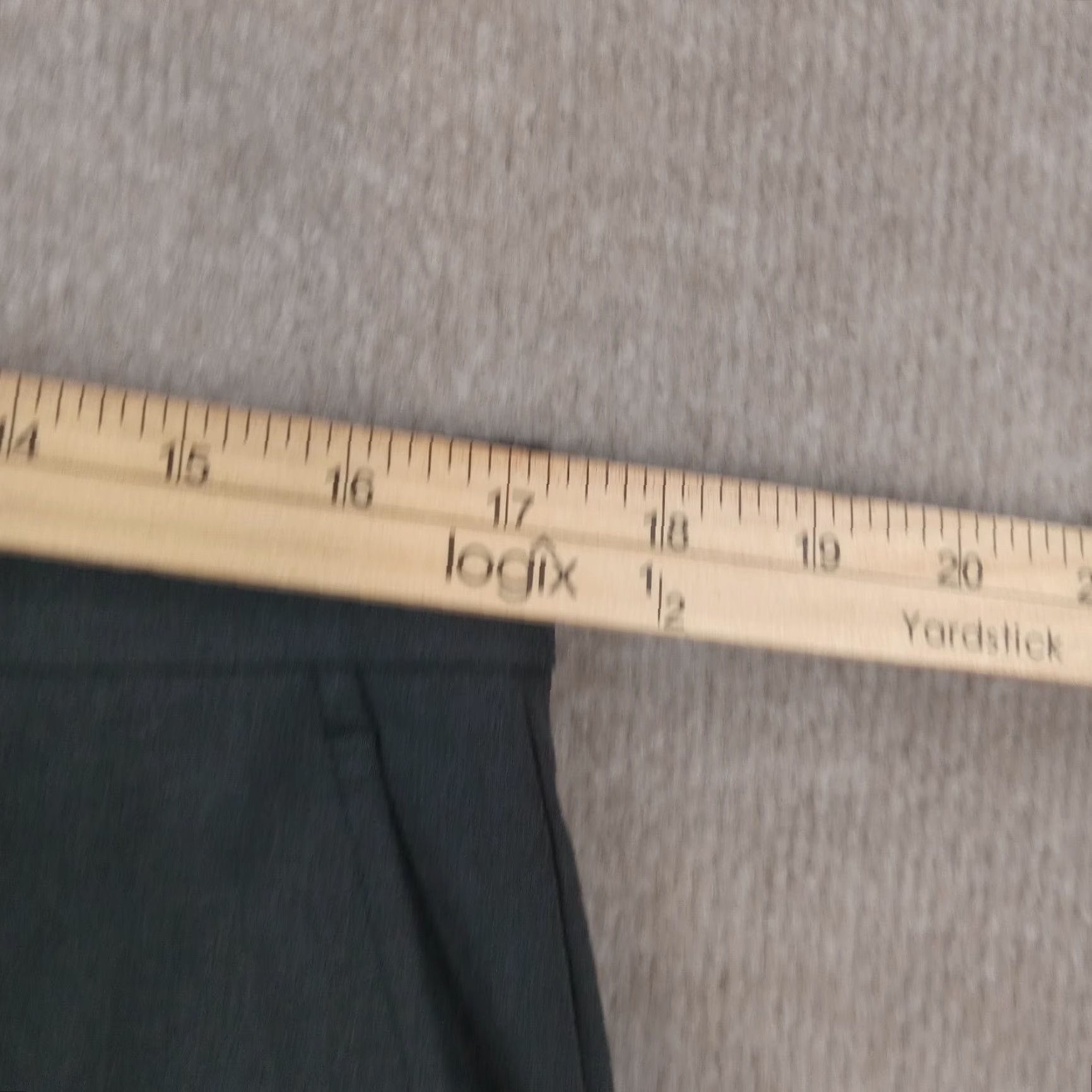 Michael Kors Michael Kors Mens Black Chino Stretch Pants 34x30 Straight Leg Size US 34 / EU 50 - 6 Thumbnail