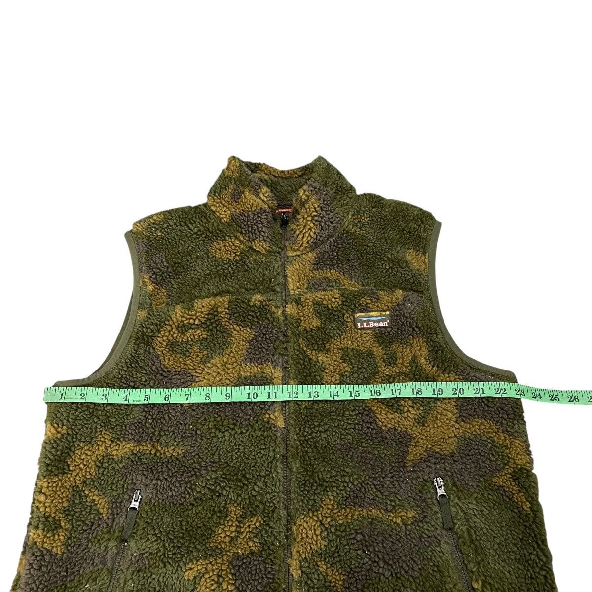 L.L. Bean LL Bean Fleece Camo Zipper Vest L Size Size L / US 10 / IT 46 - 12 Thumbnail