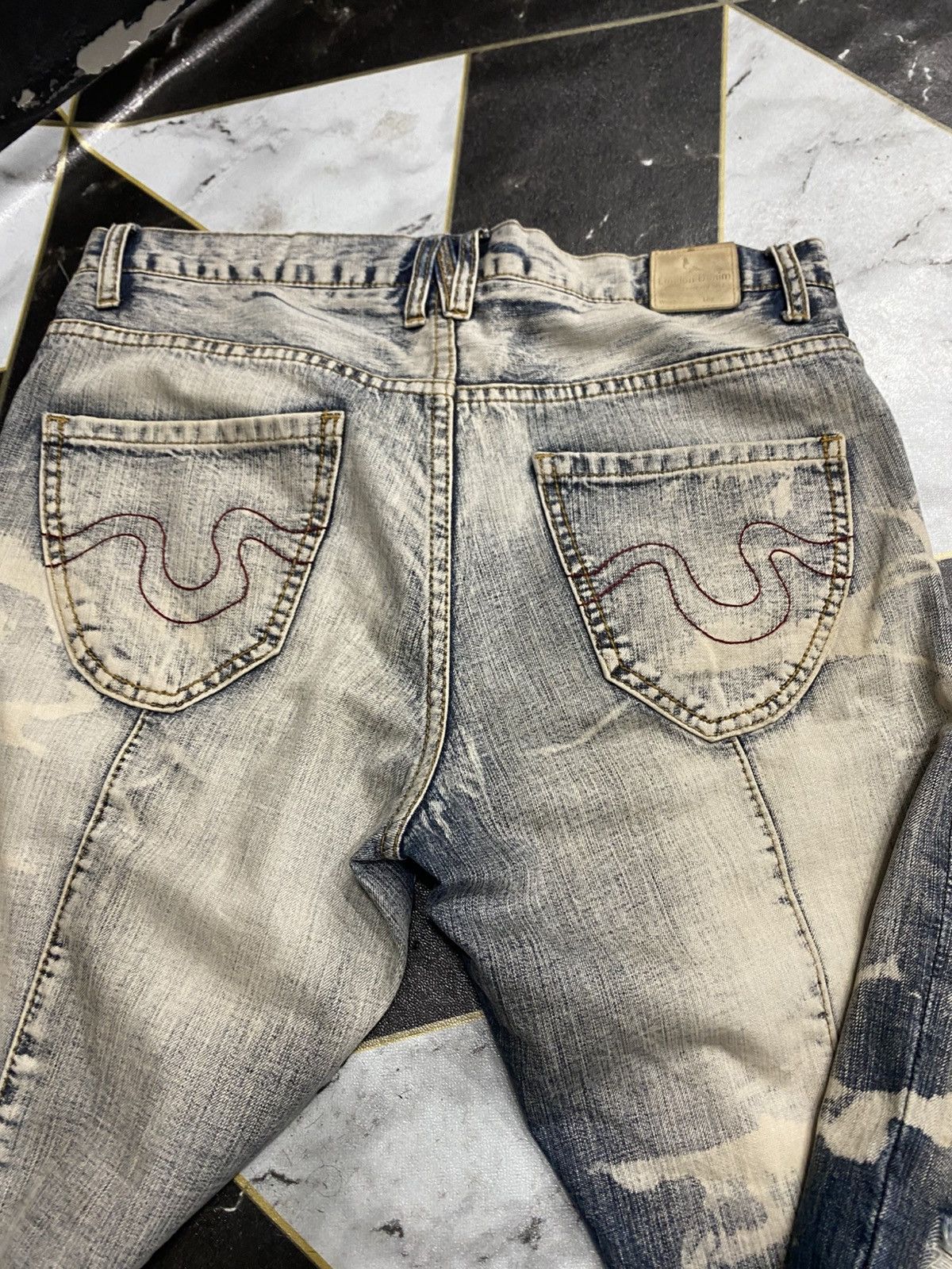 Hysteric Glamour Flare jeans London Denim distressed Boot Cut Size US 34 / EU 50 - 4 Thumbnail