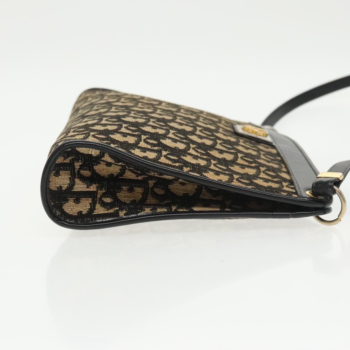 Dior DIOR Trotter Canvas Shoulder Bag Navy Size ONE SIZE - 4 Thumbnail