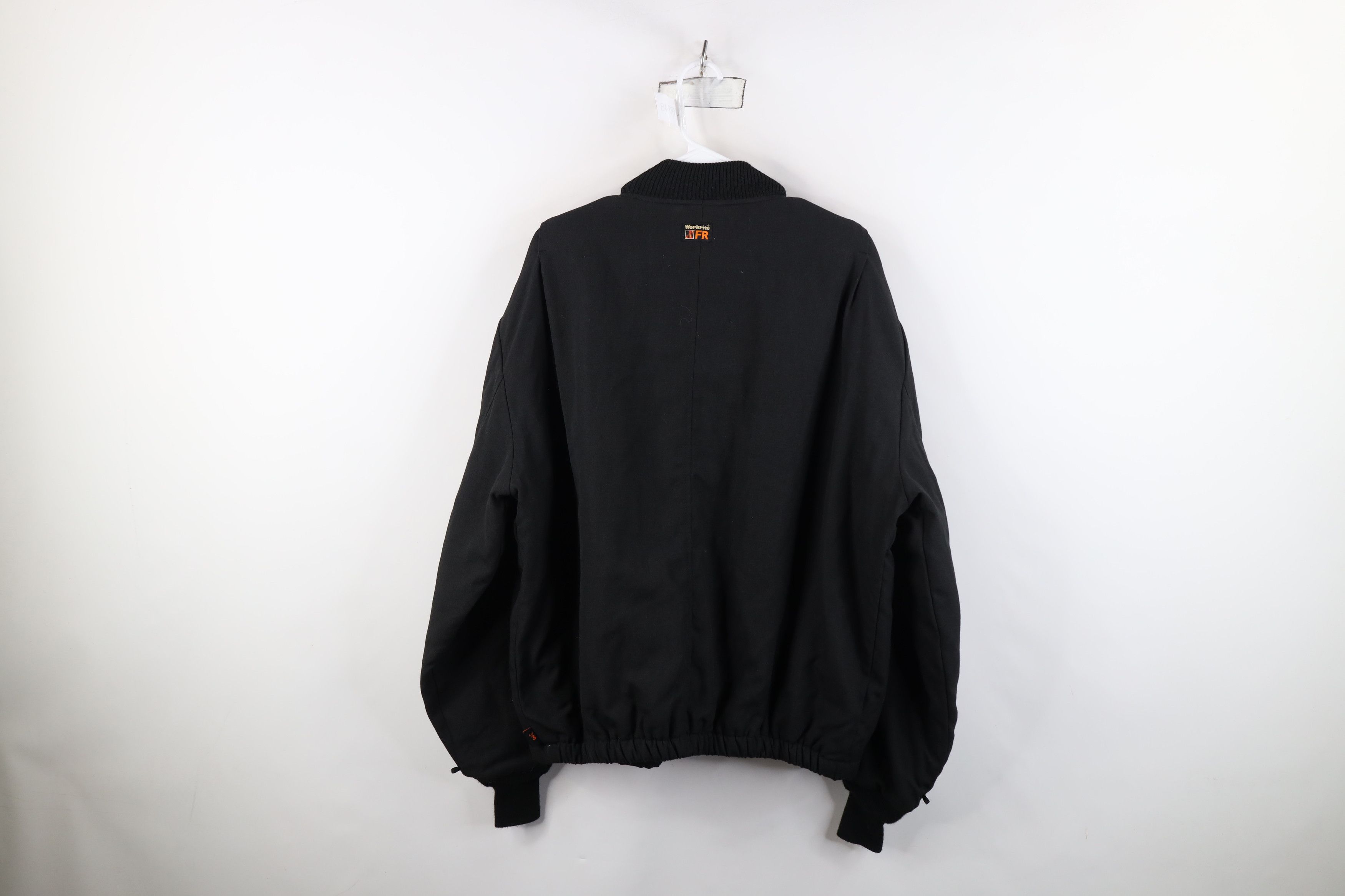 Vintage Vintage Streetwear Fire Flame Resistant Work Bomber Jacket Size US XL / EU 56 / 4 - 14 Thumbnail