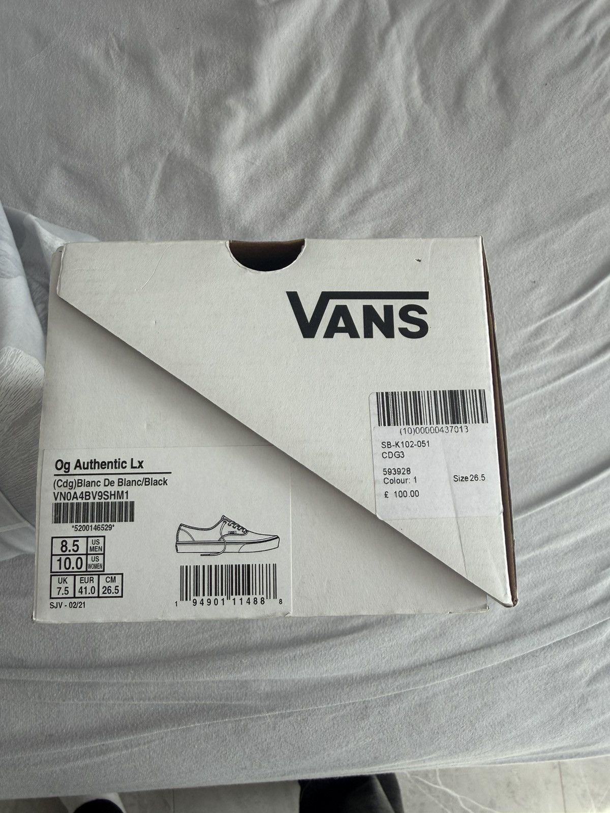 Comme des Garcons × Vans Vans x Commes Des Garçons Sneaker Size US 8.5 / EU 41-42 - 6 Thumbnail