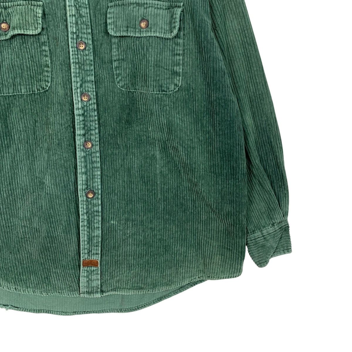 American Eagle Outfitters AMERICAN EAGLE Green Corduroy Flannel Jacket #1818-C22 Size US M / EU 48-50 / 2 - 4 Thumbnail