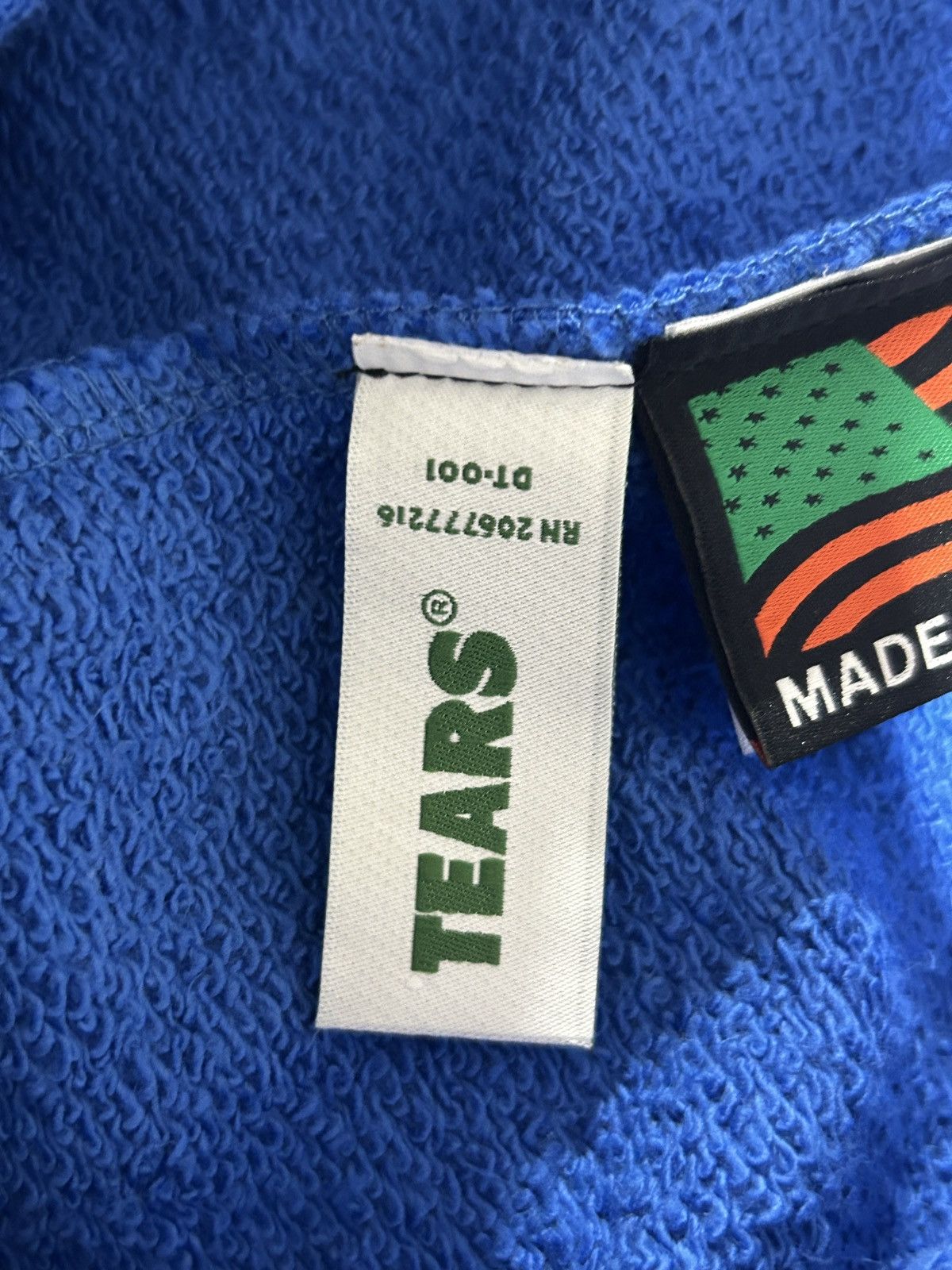 DENIM TEARS DENIM TEAR WREATH ZIP UP BLUE/ORANGE BRAND NEW SIZE SMALL Size US S / EU 44-46 / 1 - 4 Thumbnail