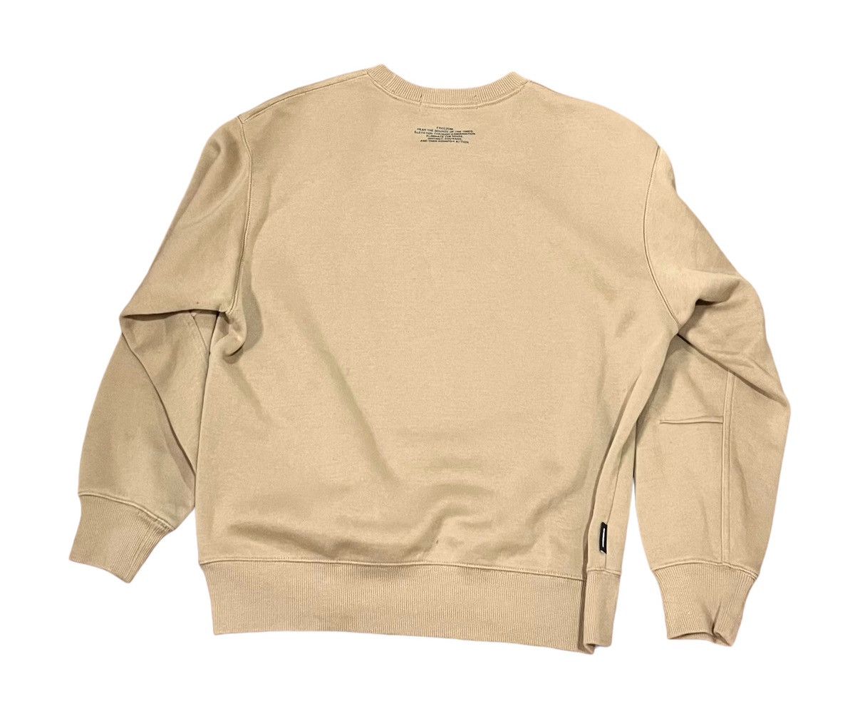GU × Undercover Undercover x gu rose and safety pin light brown sweatshirt Size US M / EU 48-50 / 2 - 8 Thumbnail