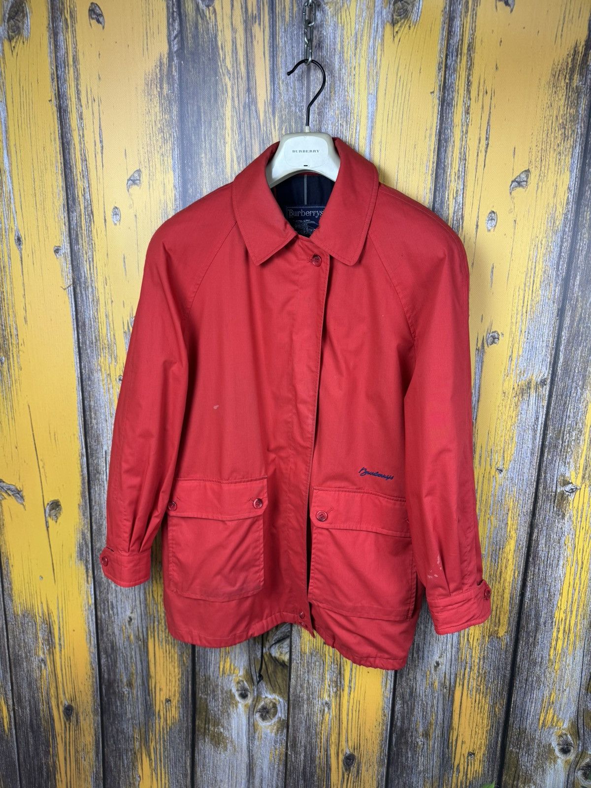 Burberry Burberry Rare Vintage Bomber Golf Jacket Archive Size S Size US S / EU 44-46 / 1 - 11 Thumbnail