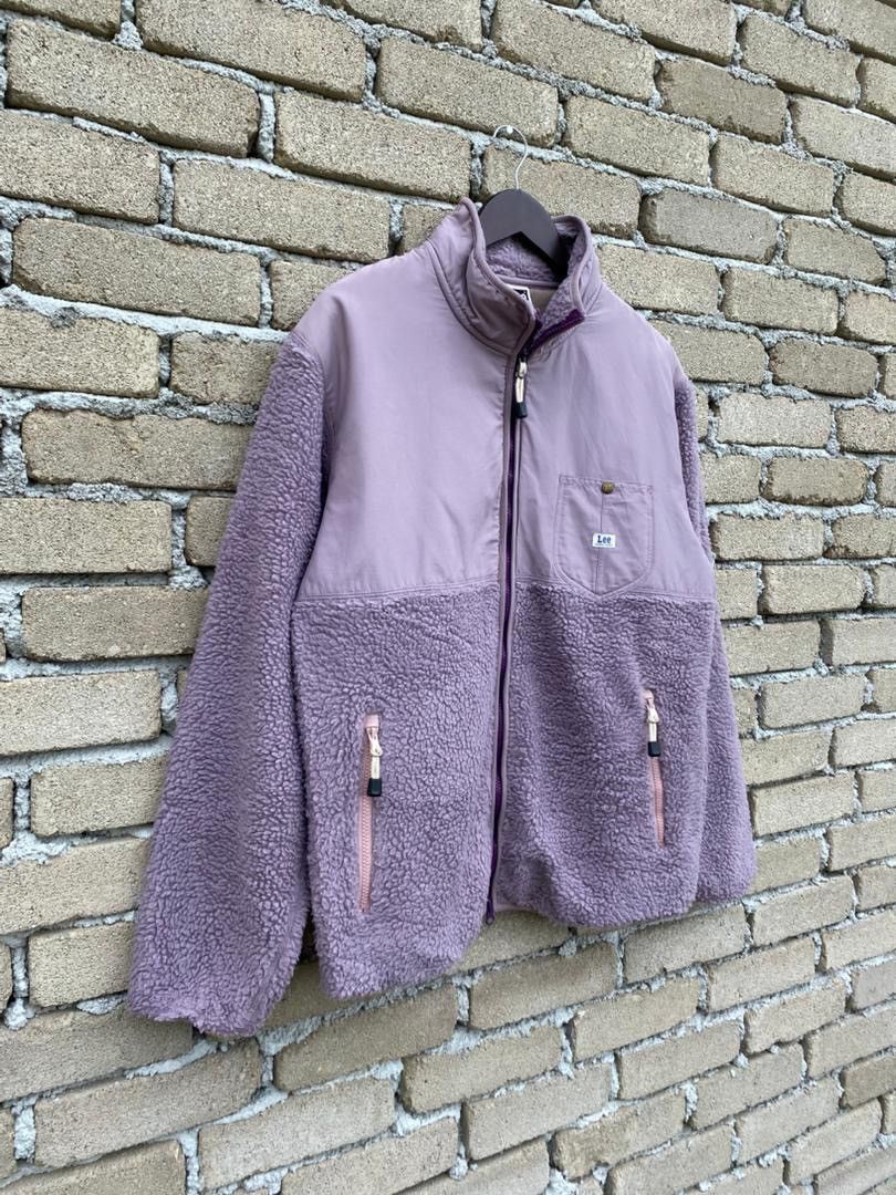 Lee Lee Union Made Fleece Jacket Size US L / EU 52-54 / 3 - 3 Thumbnail