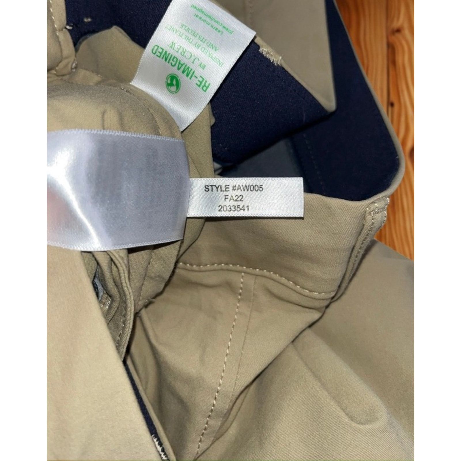 J.Crew J.Crew Tech Pants 34x30 484 Slim Performance Stretch Chino Size US 34 / EU 50 - 8 Thumbnail