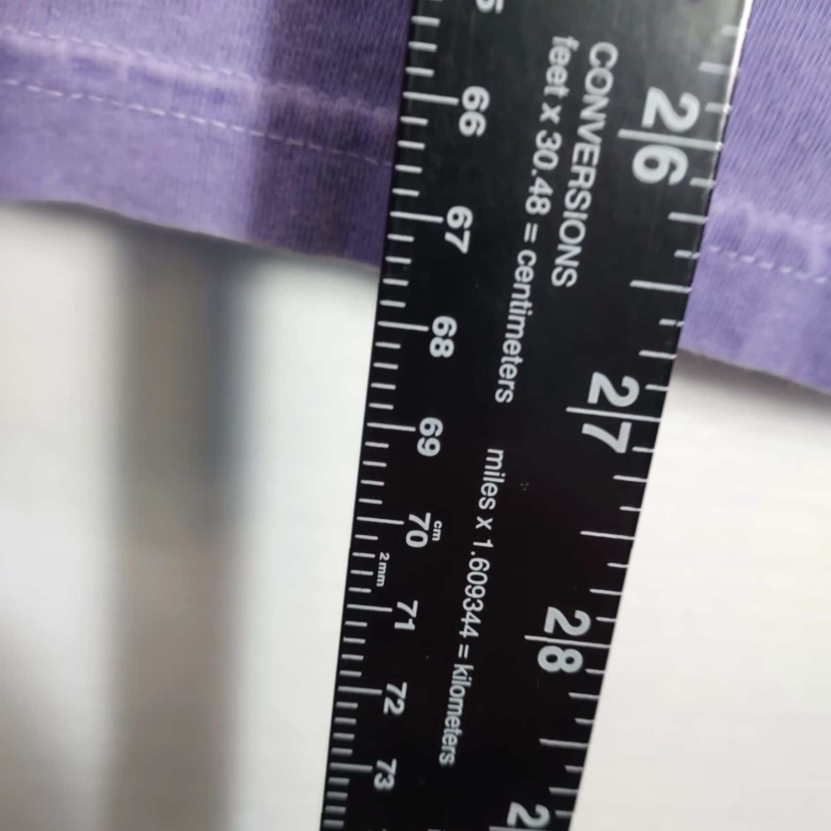 Doublet Southern Trend Long Sleeve Shirt Womens Large Lavender Double Sided Unisex EUC Size L / US 10 / IT 46 - 7 Thumbnail