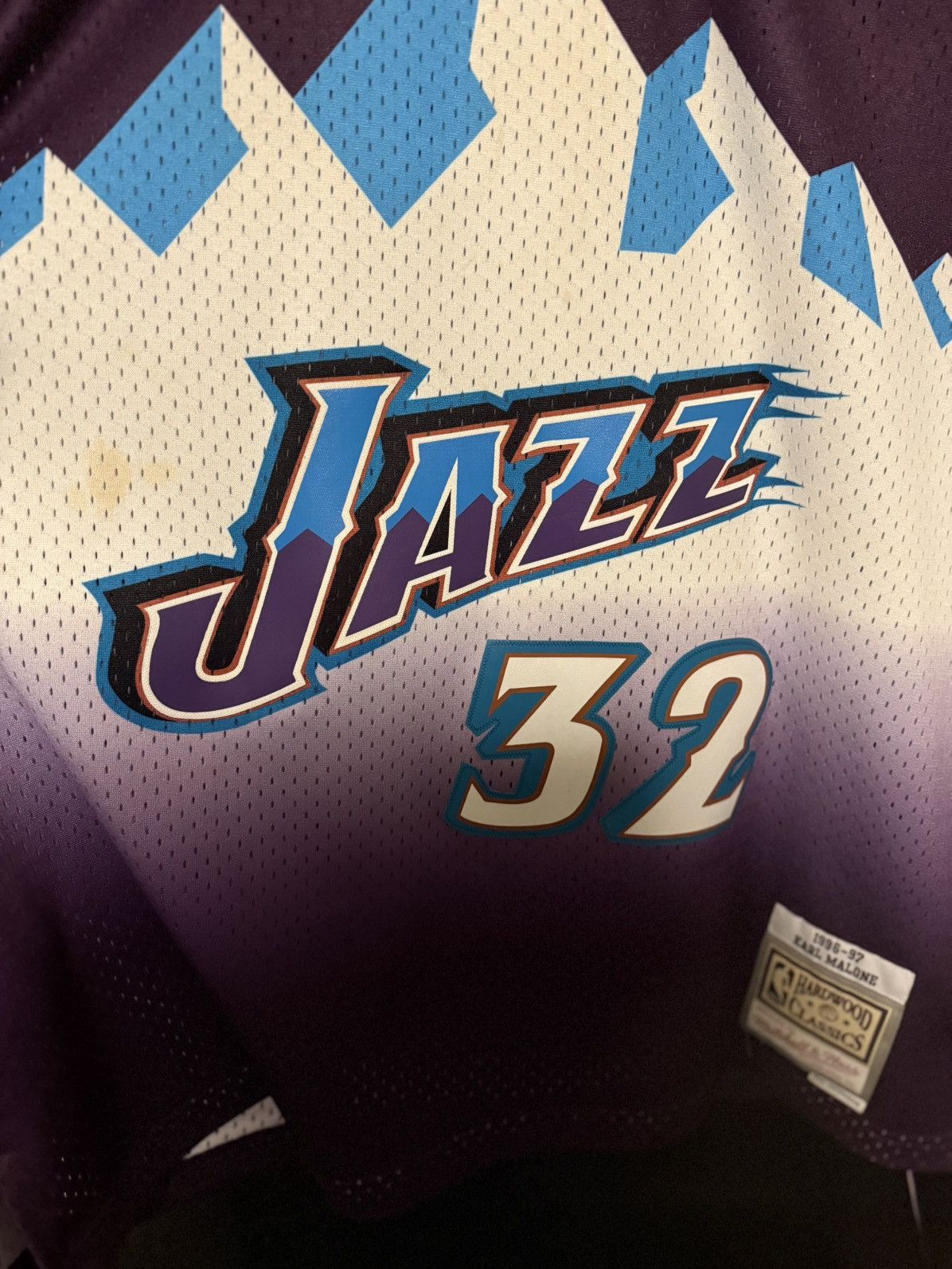 Mitchell & Ness Mitchell & Ness Utah Jazz / Malone jersey Size US XXL / EU 58 / 5 - 3 Thumbnail