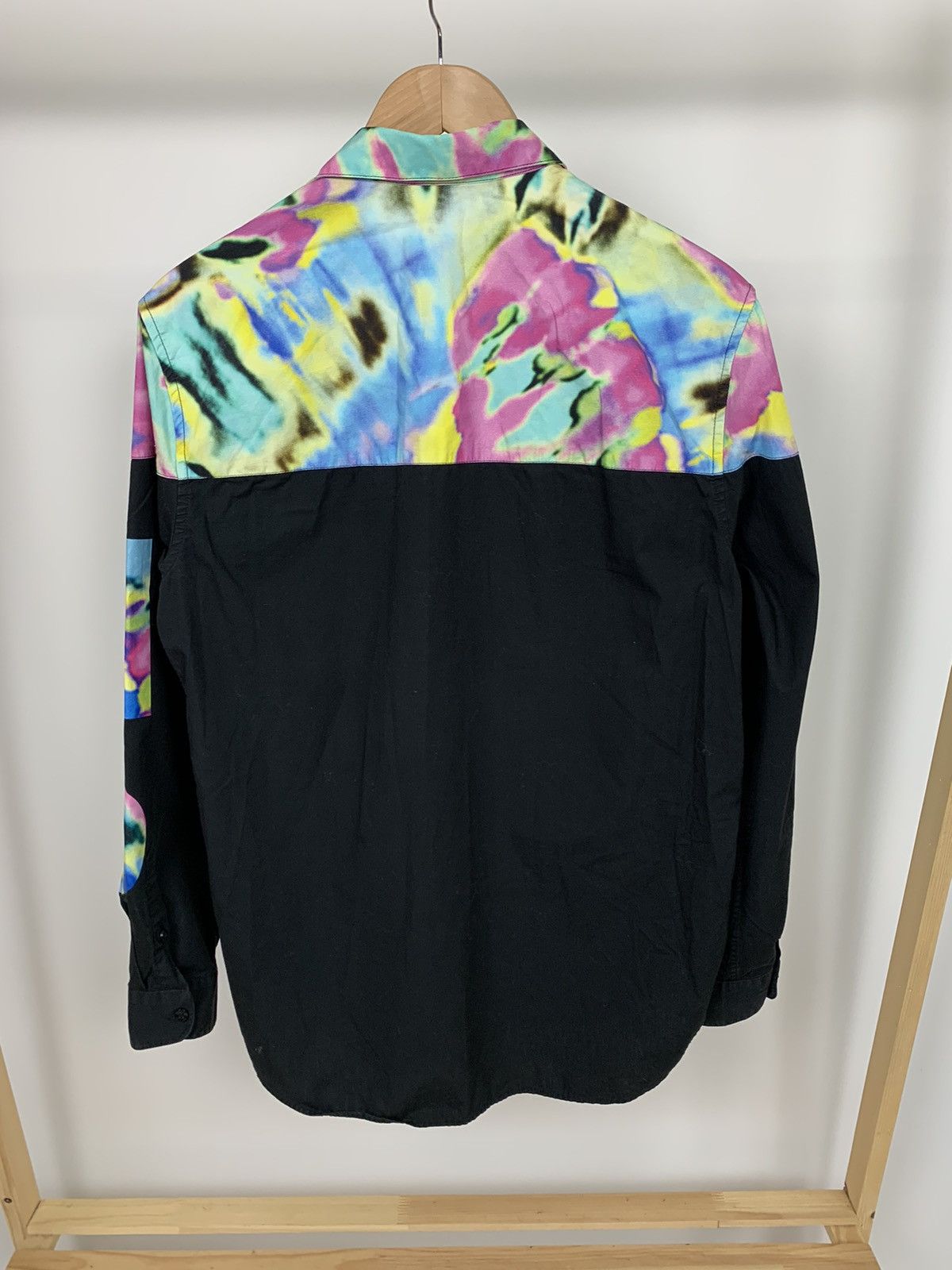 Designer × Moschino Avant Garde Love Moschino Psychodelic Printed Shirt Size US L / EU 52-54 / 3 - 10 Thumbnail