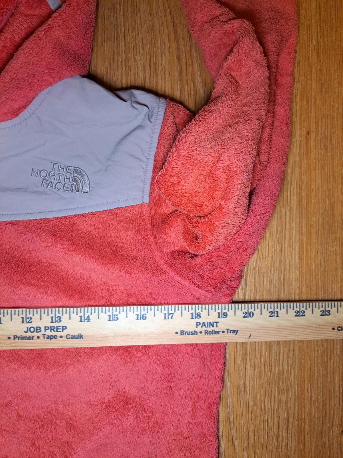The North Face North Face Fleece Jacket Girls XL Pink Gray Full Zip Hoodie Size XL / US 12-14 / IT 48-50 - 6 Thumbnail