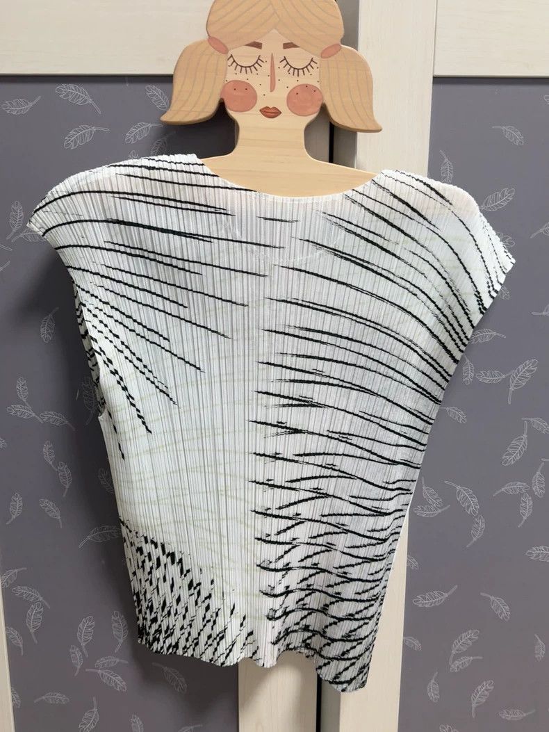 Issey Miyake issey miyake size:one size Patterned vest 2505-Nextarrow Size XXS / US 00 / IT 34 - 4 Thumbnail