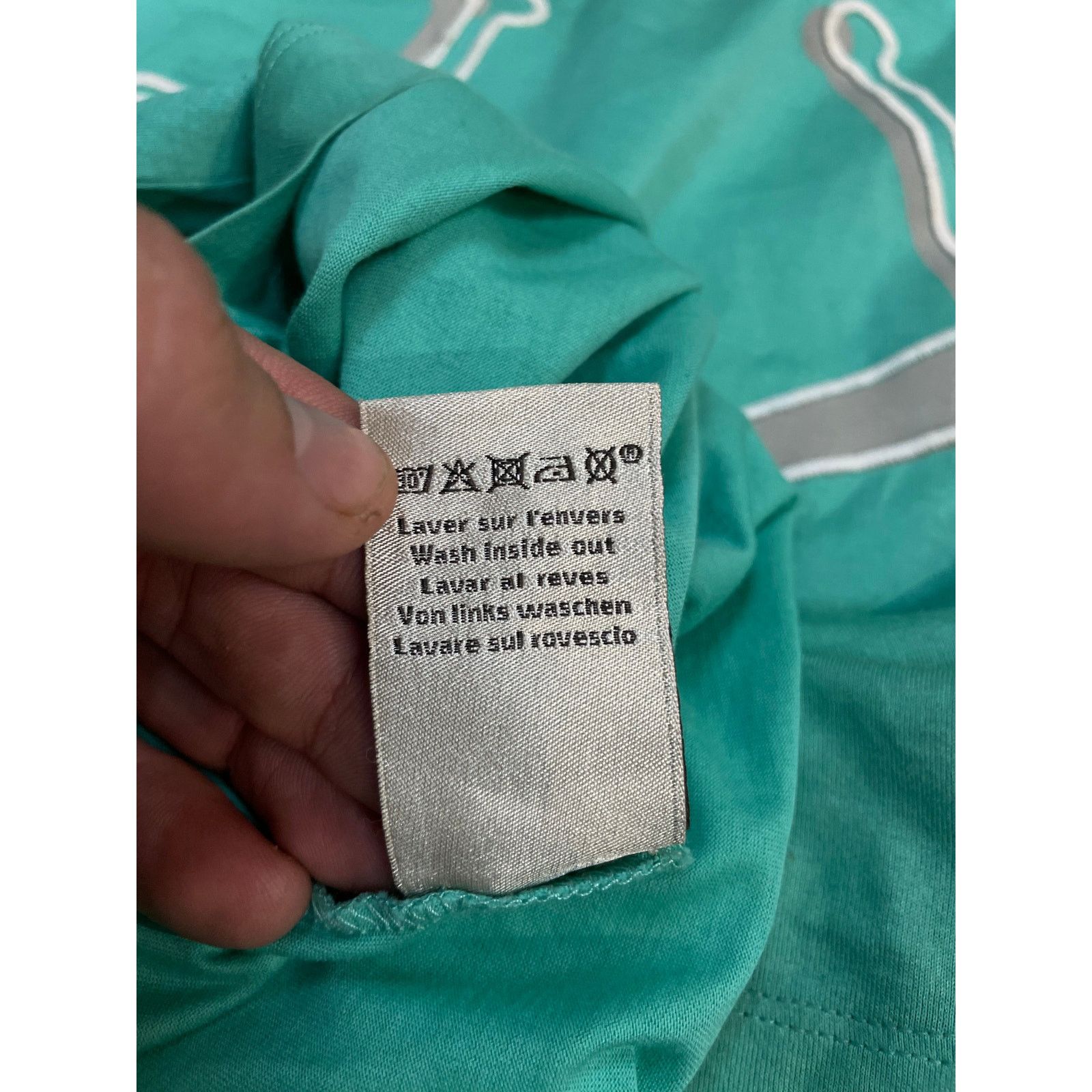 Hermes Hermes Tee Teal UFO Used Medium Size US M / EU 48-50 / 2 - 4 Thumbnail