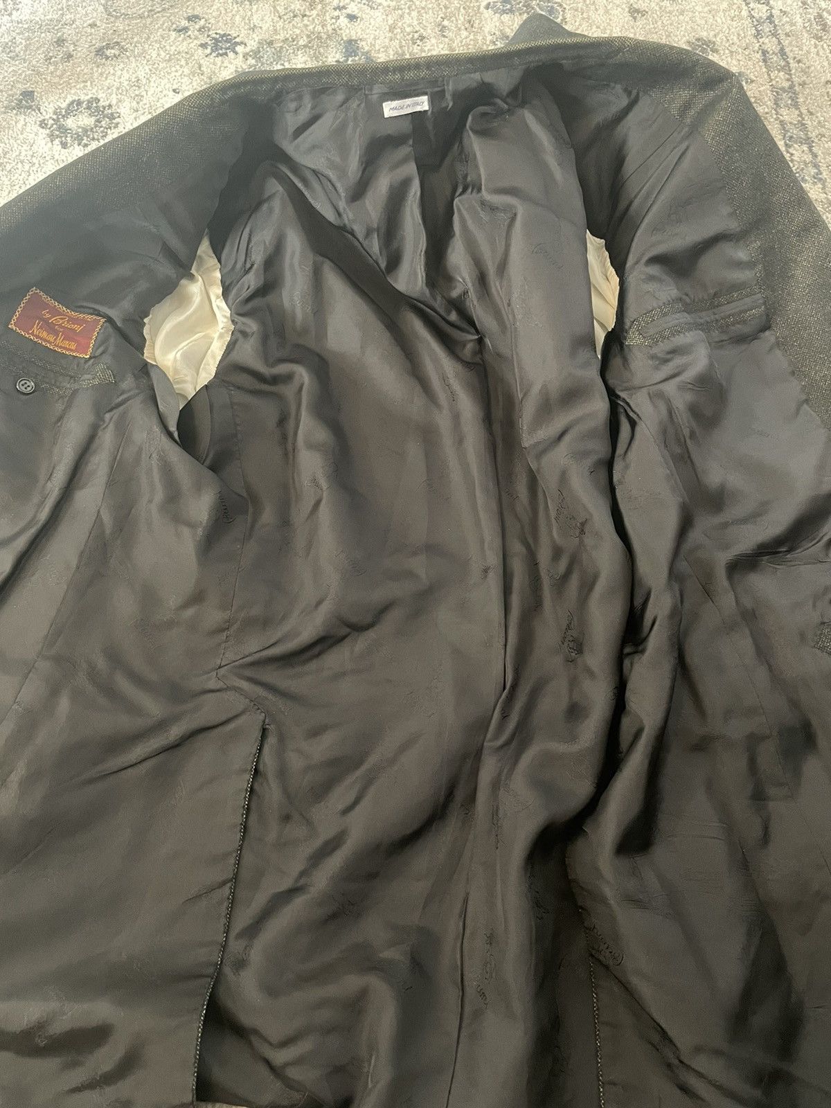 Brioni Cashmere & Silk Traiano Hopsack Jacket Size 46L - 6 Thumbnail