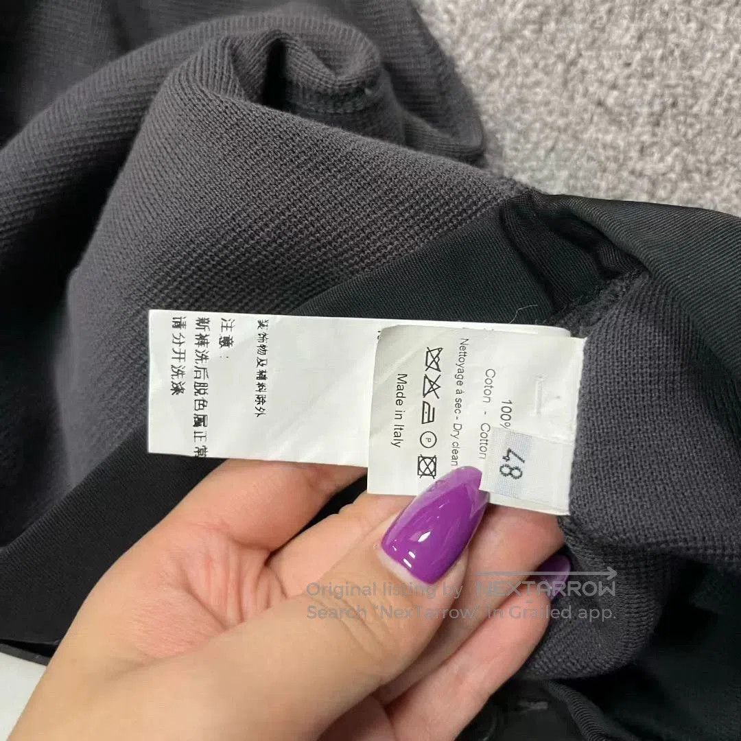 Lanvin lanvin dark gray wide-leg casual pants. Size US 32 / EU 48 - 4 Thumbnail