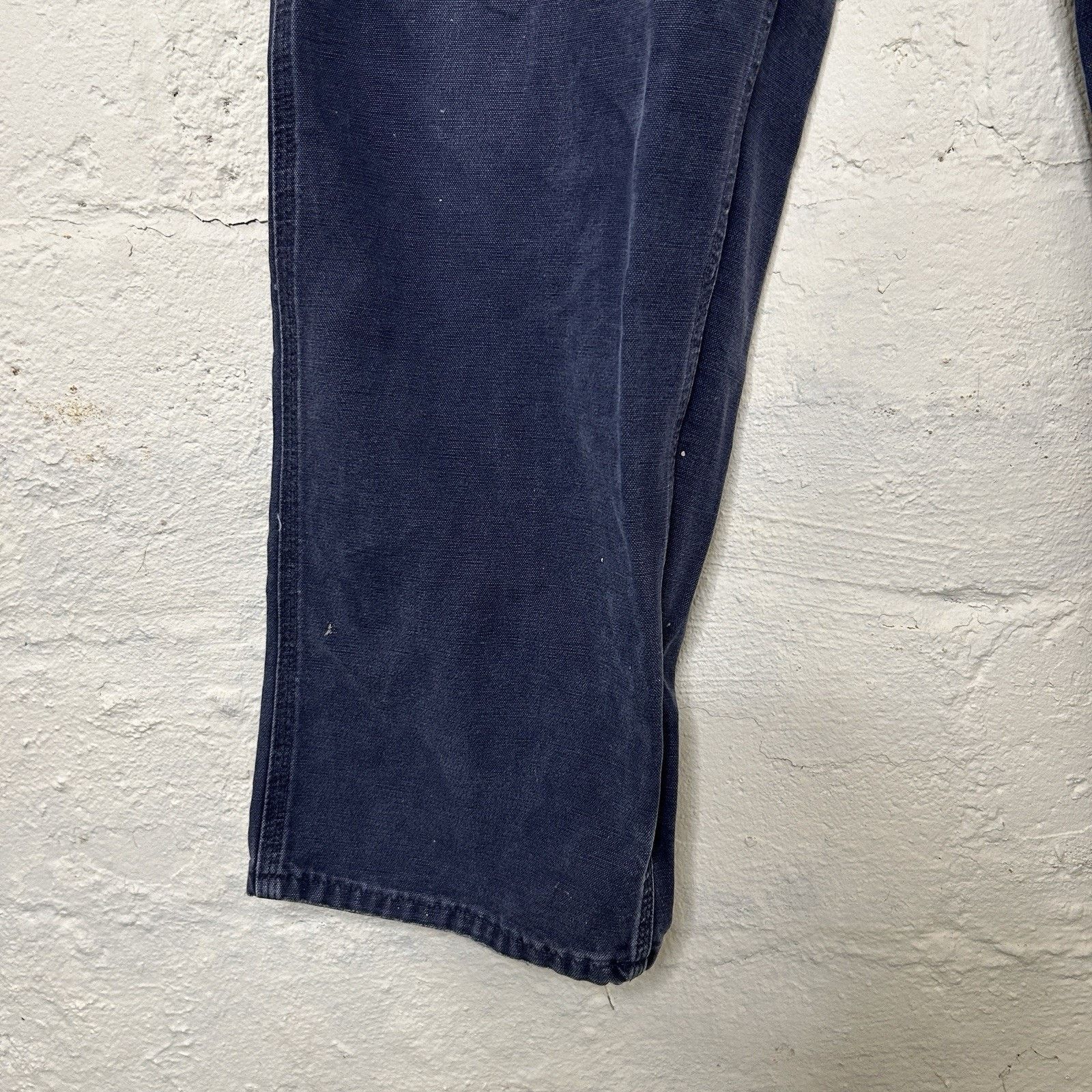 Carhartt Vintage Carhartt Dungaree Fit Work Pants “Midnight Navy” B11 Size US 38 / EU 54 - 5 Thumbnail