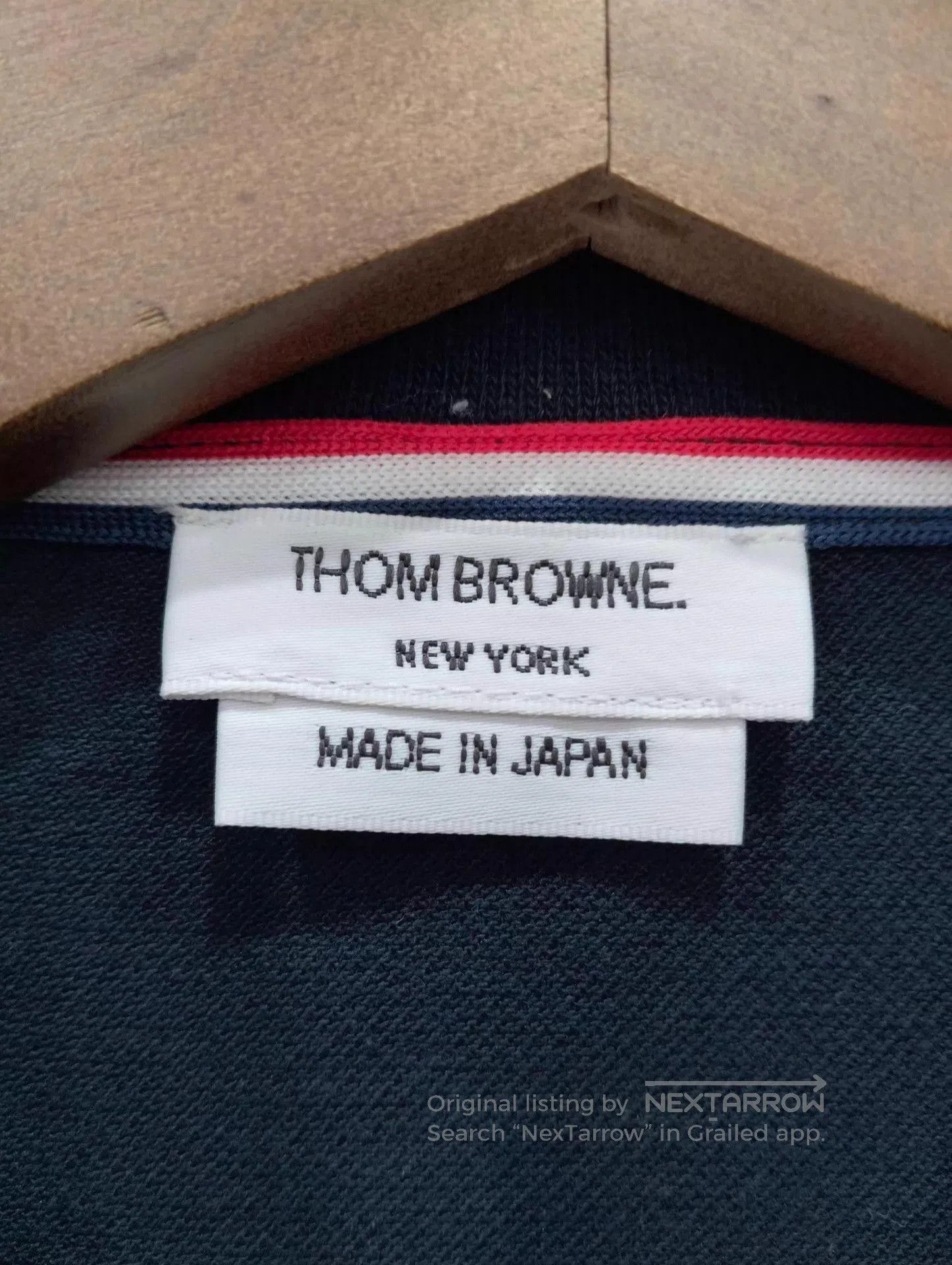 Thom Browne Blue Short Sleeve Polo Shirt with Pocket . Size US L / EU 52-54 / 3 - 3 Thumbnail