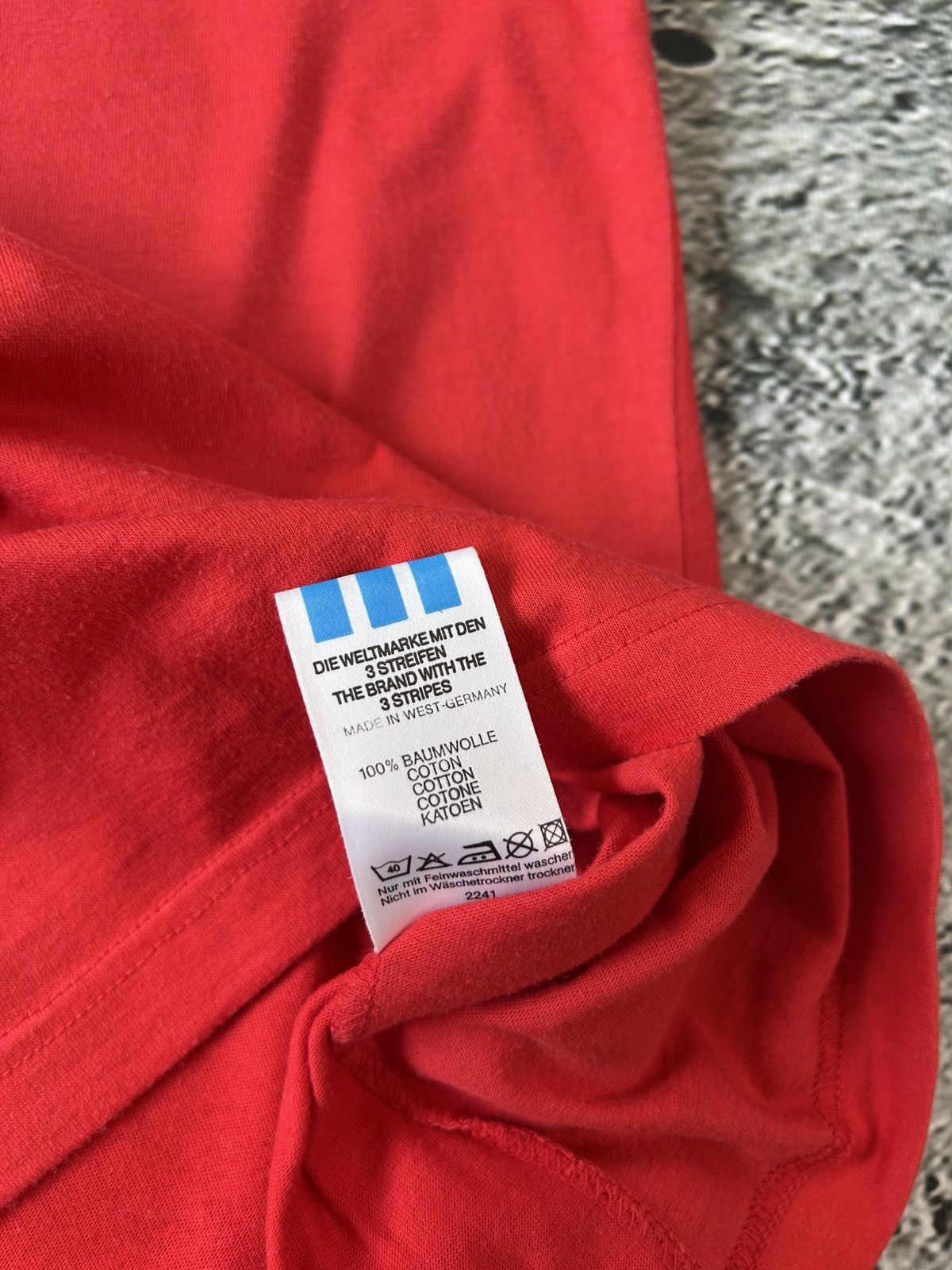 Adidas × Vintage adidas take off tank top red sleeveless vintage Size US L / EU 52-54 / 3 - 5 Thumbnail