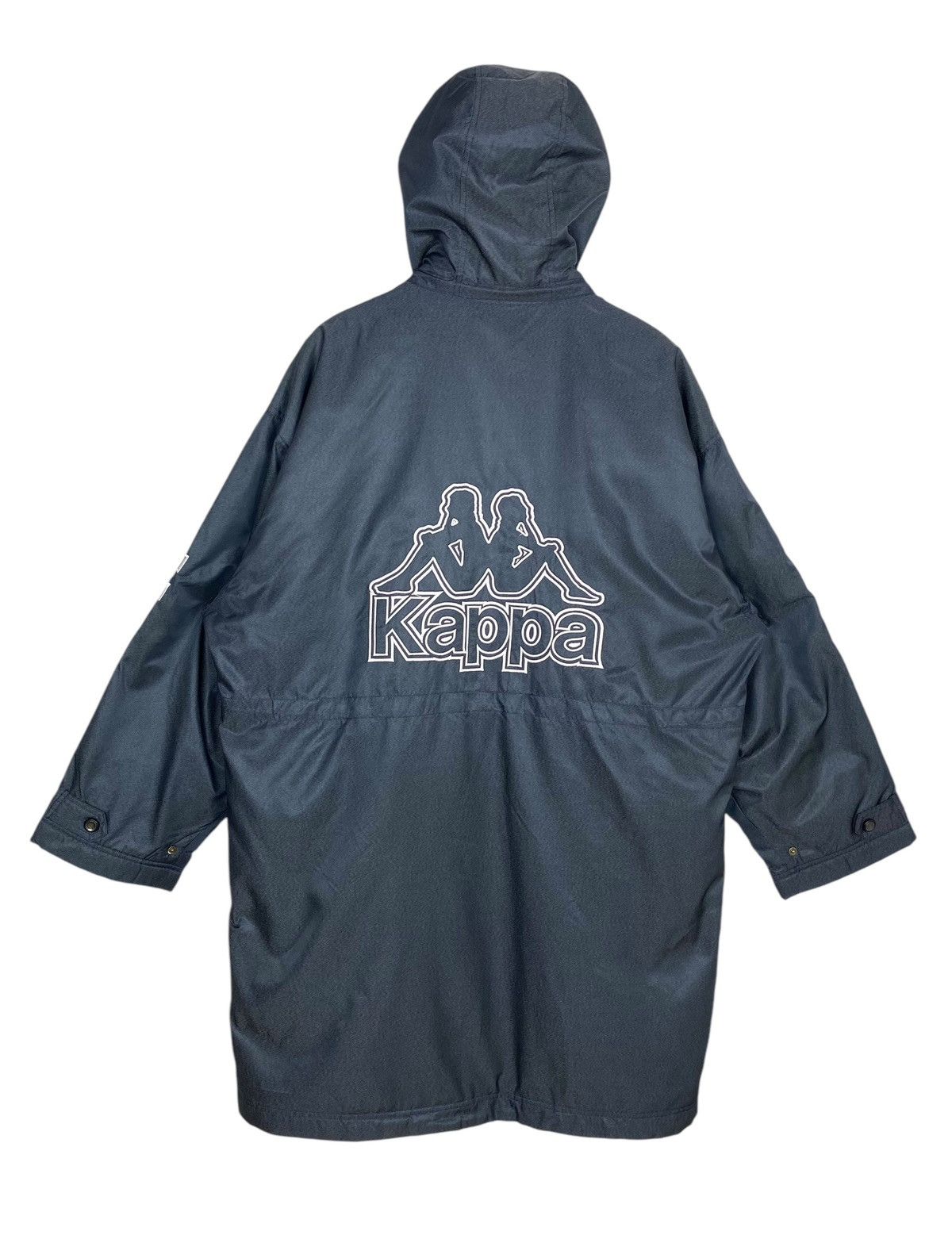 Kappa Rare‼️ Vtg Kappa Sherpa Lined Parka Sports Embroidery Logo Size US L / EU 52-54 / 3 - 5 Thumbnail