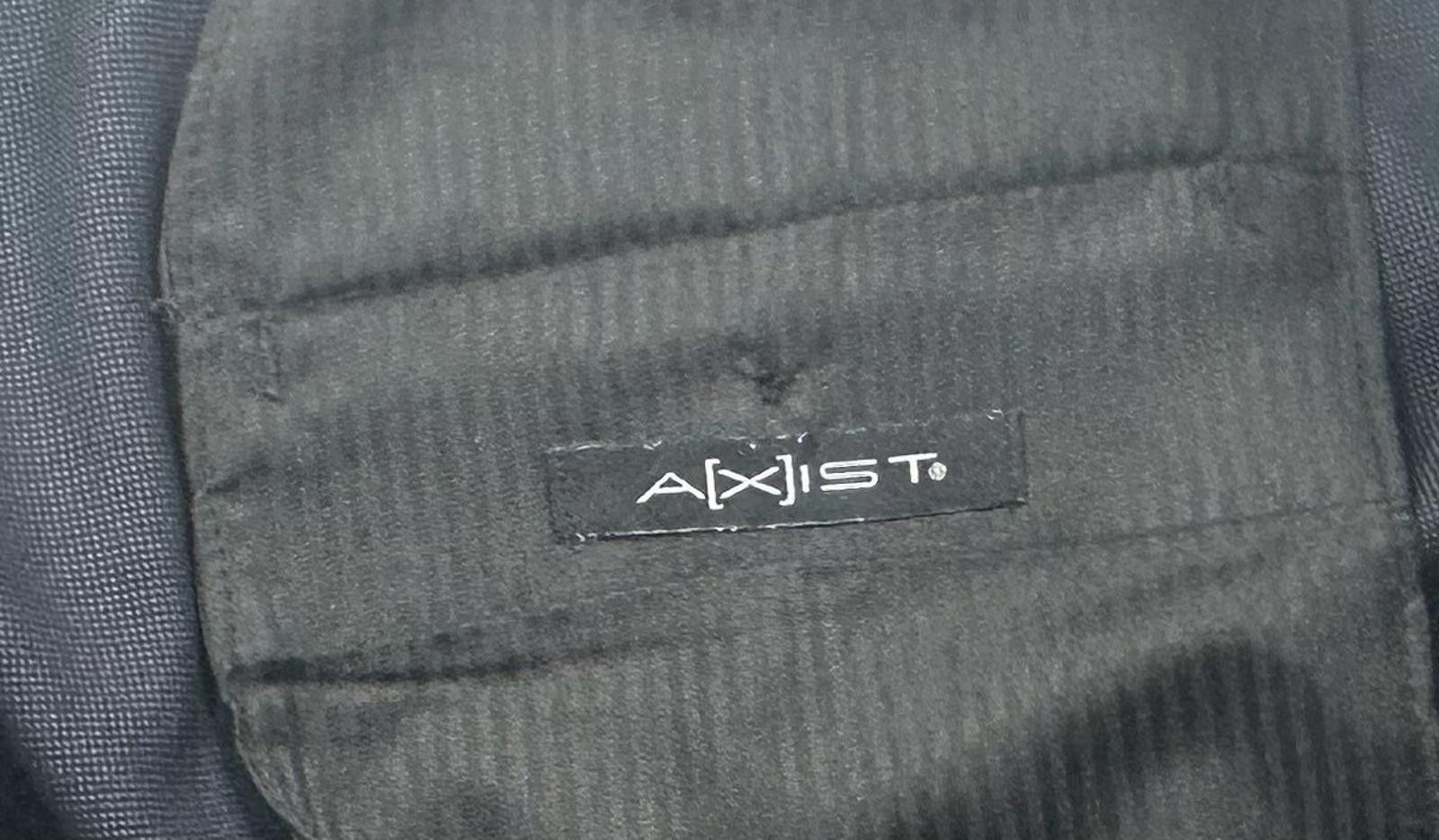 Axist Axist Straight Leg Flat Front Dress Pants Blue Men's 40/30 Size US 40 / EU 56 - 3 Thumbnail
