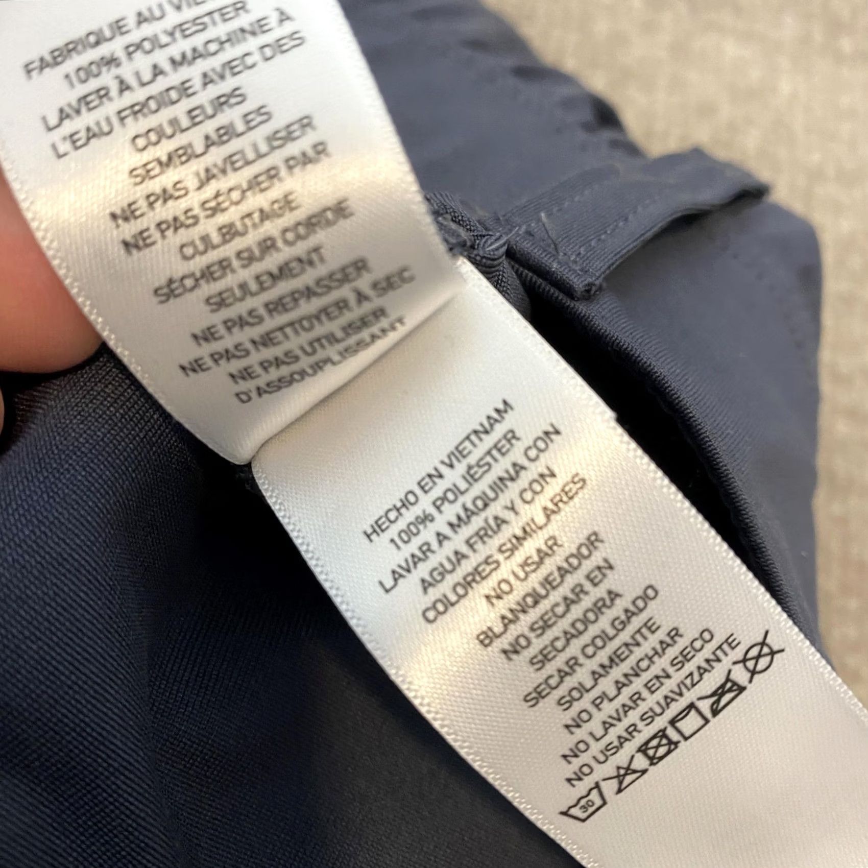 Rhone Rhone Pants Mens Large Gray Performance Khakis Elastic Waist Drawstring Travel Size US 33 - 4 Thumbnail