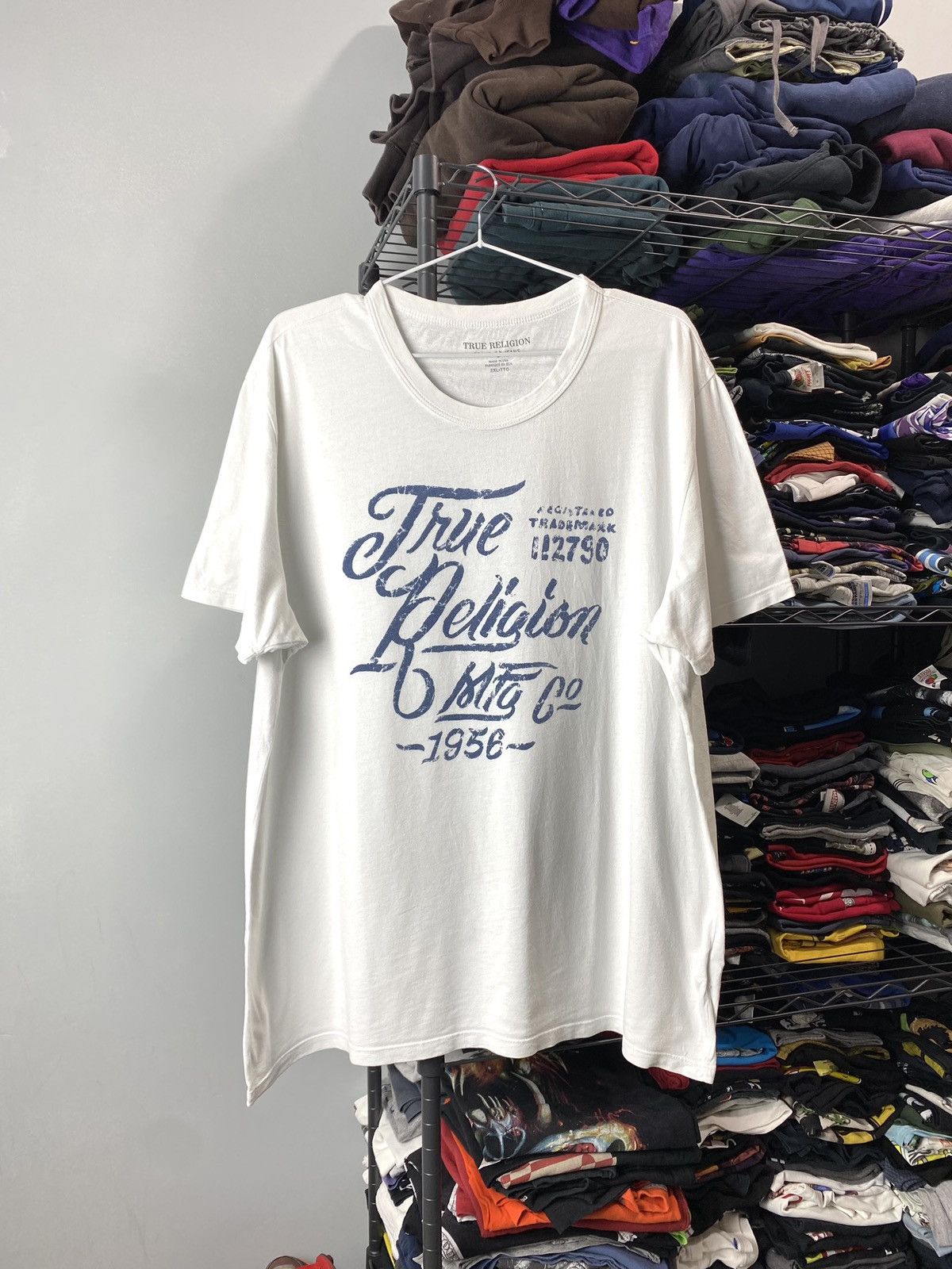 True Religion Vintage True Religion T Shirt Size US XXL / EU 58 / 5 - 1 Thumbnail