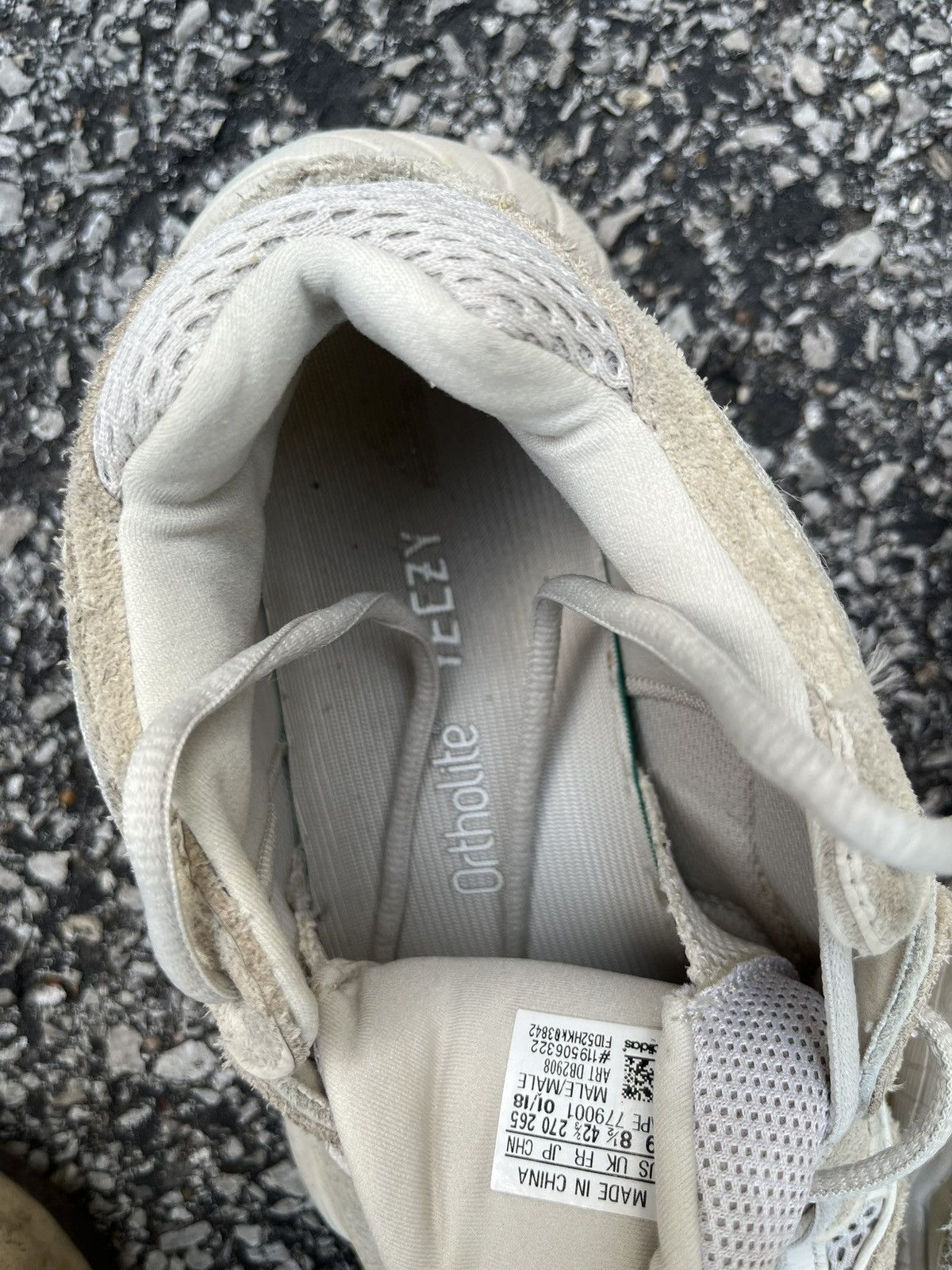 Yeezy Adidas Cream Yeezy 500 Blush Salt sneaker Size US 9 / EU 42 - 3 Thumbnail