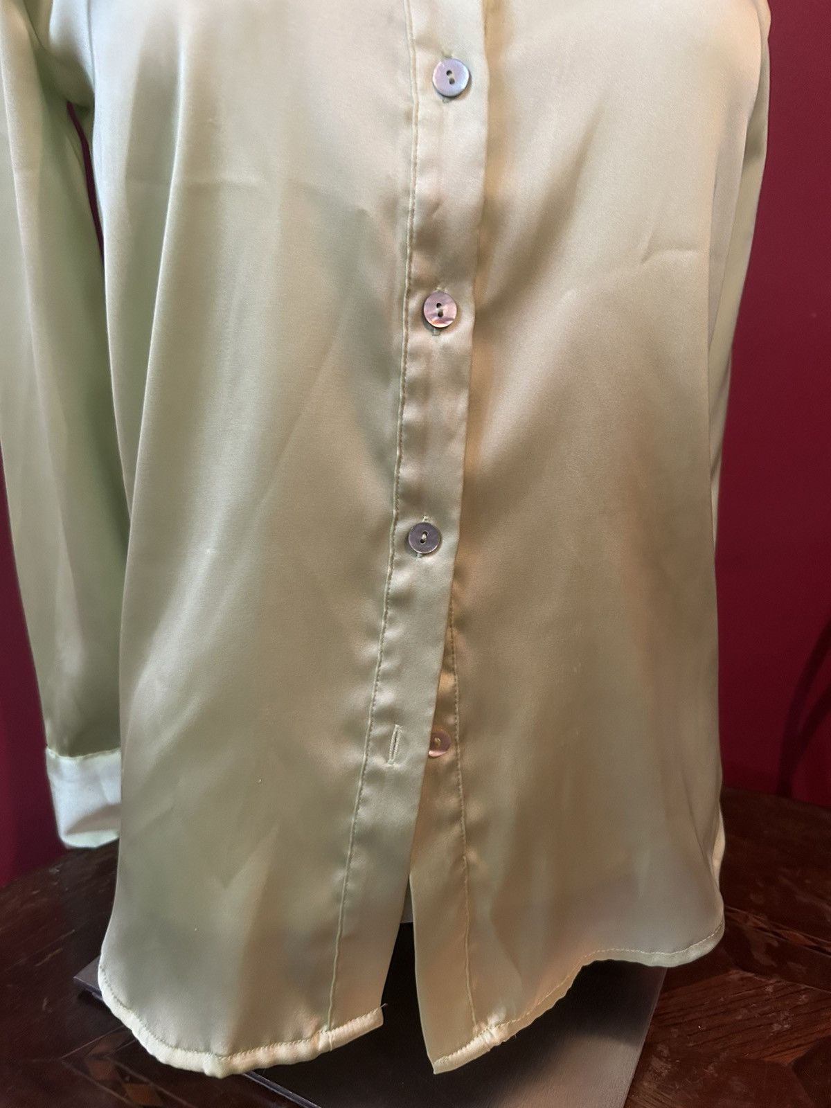 Rachel Zoe Rachel Zoe Light Lime Green Blouse XSmall Size XS / US 0-2 / IT 36-38 - 4 Thumbnail