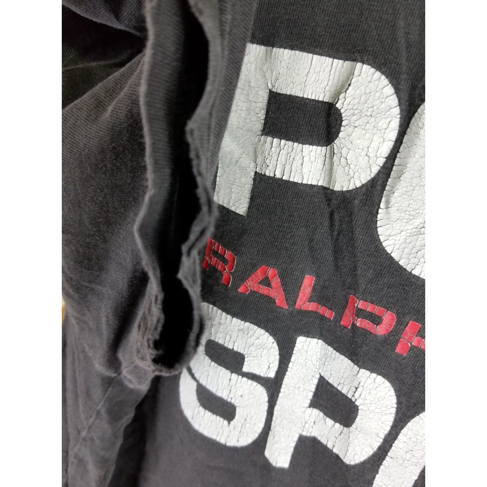 Ralph Lauren VINTAGE Ralph Lauren POLO SPORT T-Shirt Black Crew Neck Short Sleeve L Men Size US L / EU 52-54 / 3 - 7 Thumbnail