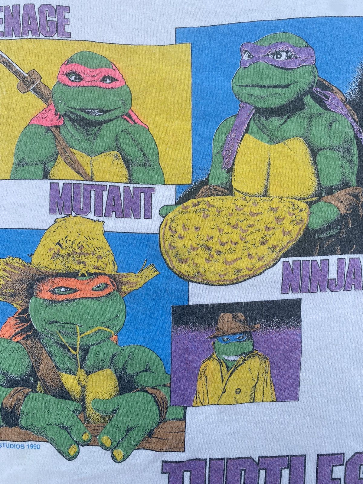 Cartoon Network Vintage Ninja Turtles 90s Size US S / EU 44-46 / 1 - 5 Thumbnail