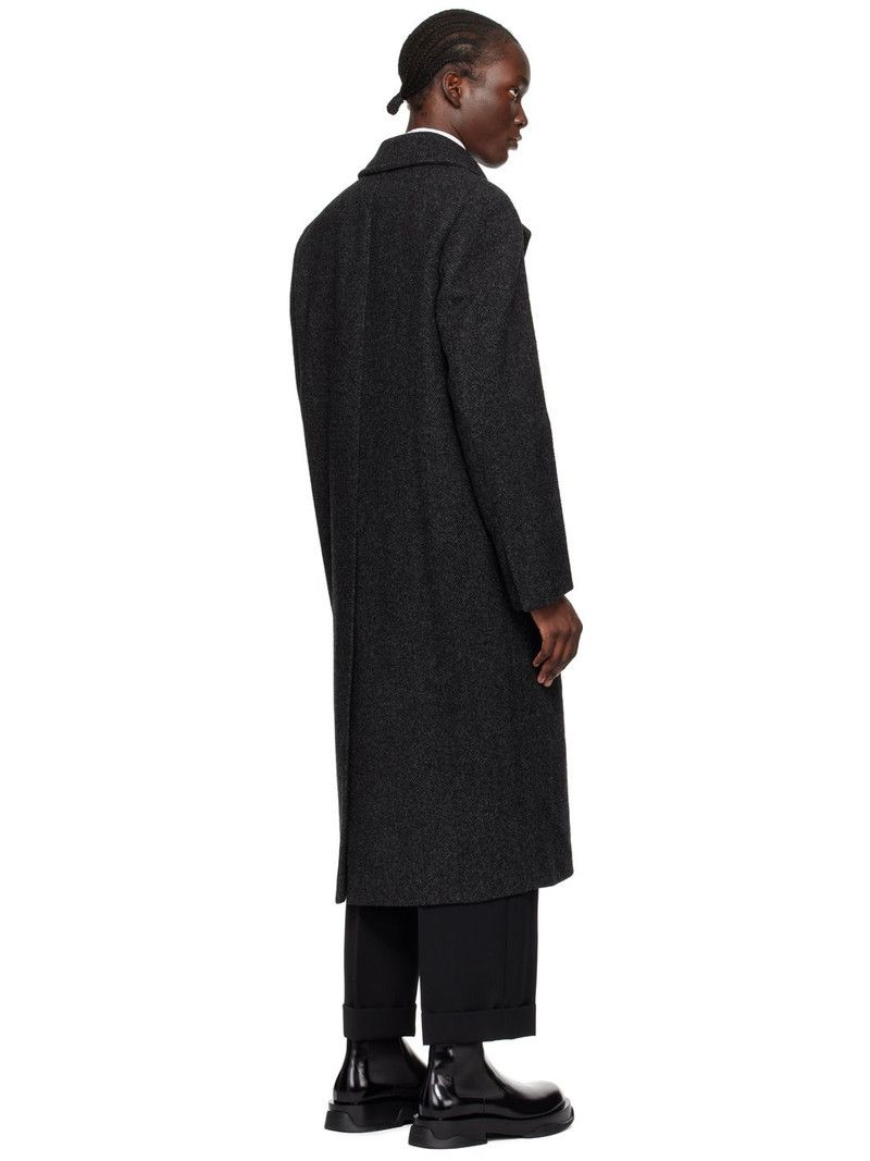 Jil Sander o1mt1gz0426 Overcoat in Dark Gray Size US M / EU 48-50 / 2 - 3 Thumbnail