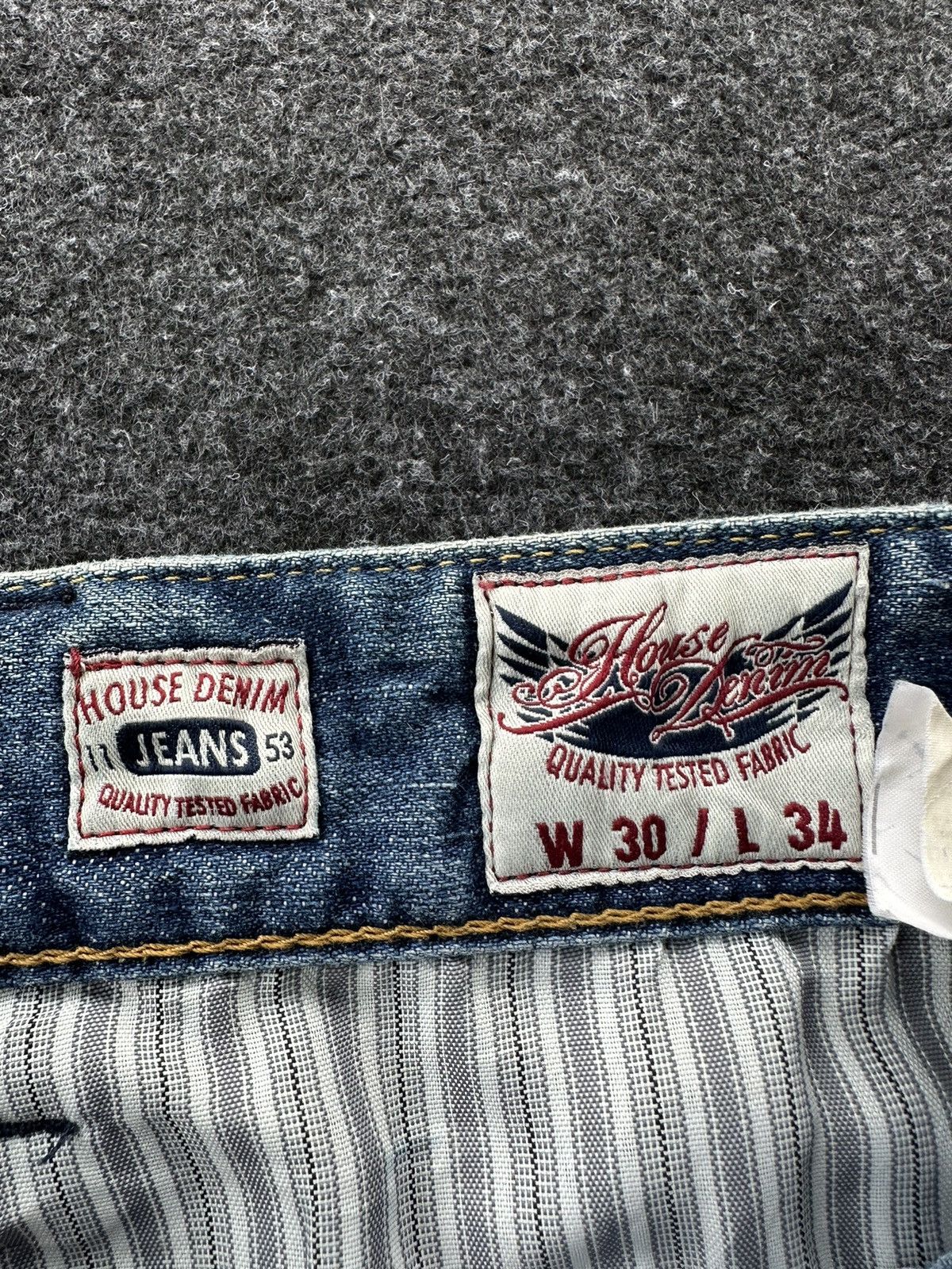 14th Addiction × If Six Was Nine House Denim Nice Faded Design Denim D104 Size US 30 / EU 46 - 12 Thumbnail