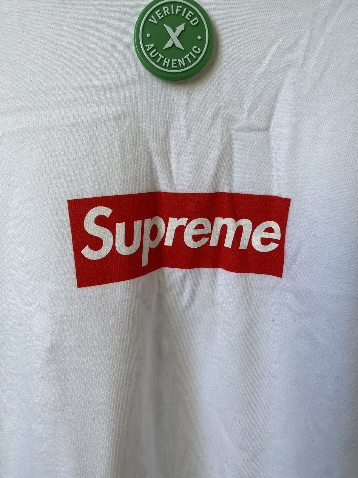 Supreme Supreme Box Logo L/S Tee White FW20 Size Medium Size US M / EU 48-50 / 2 - 2 Thumbnail