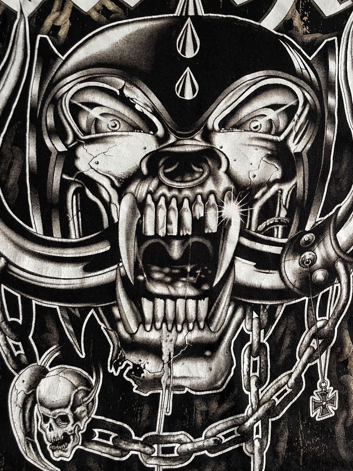 Band Tees Vintage 00’s Motörhead T-Shirt Over Printed Rock Band Size US S / EU 44-46 / 1 - 7 Thumbnail