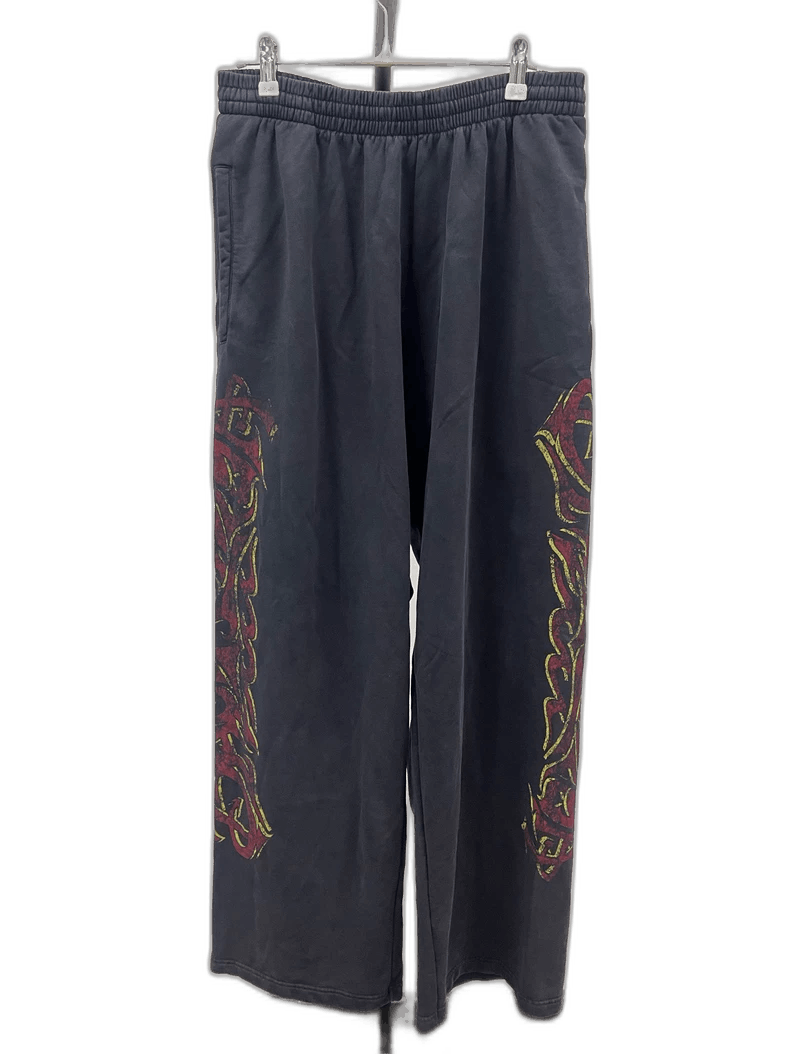 Balenciaga Offshore Flame Baggy Pants M