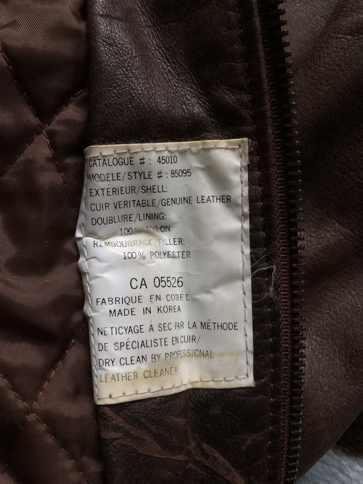 Genuine Leather × Vintage 80s Vintage Impromptu Brown Leather Biker Jacket Faded Size US L / EU 52-54 / 3 - 6 Thumbnail
