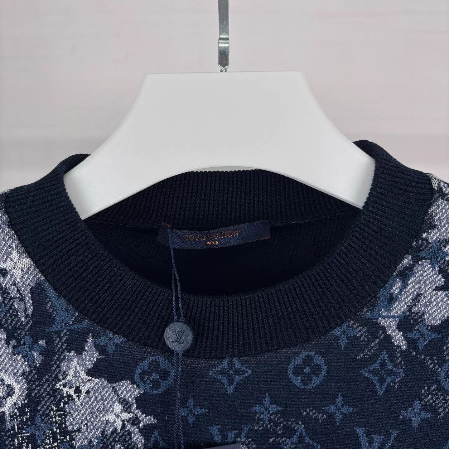Louis Vuitton LV Tapestry Logo Sweatshirt Men's XXL - New Size US XXL / EU 58 / 5 - 3 Thumbnail